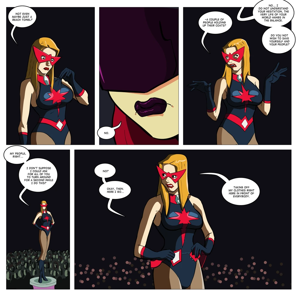 Laser Lady porn comic picture 13