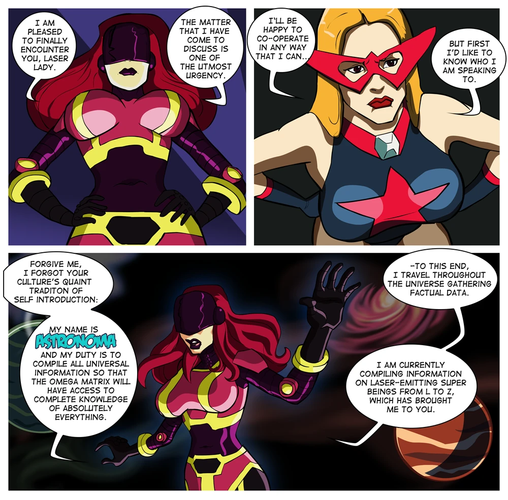 Laser Lady porn comic picture 7