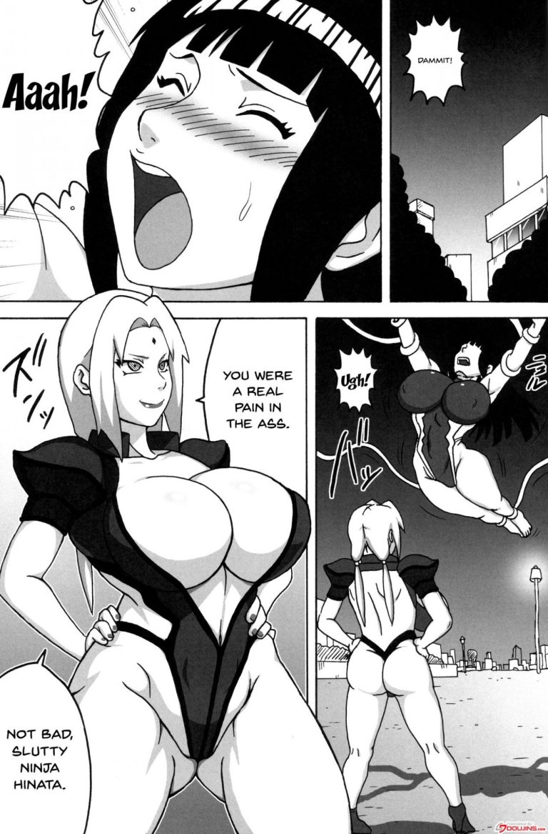 Lewd Demon Ninja Hinata porn comic picture 2