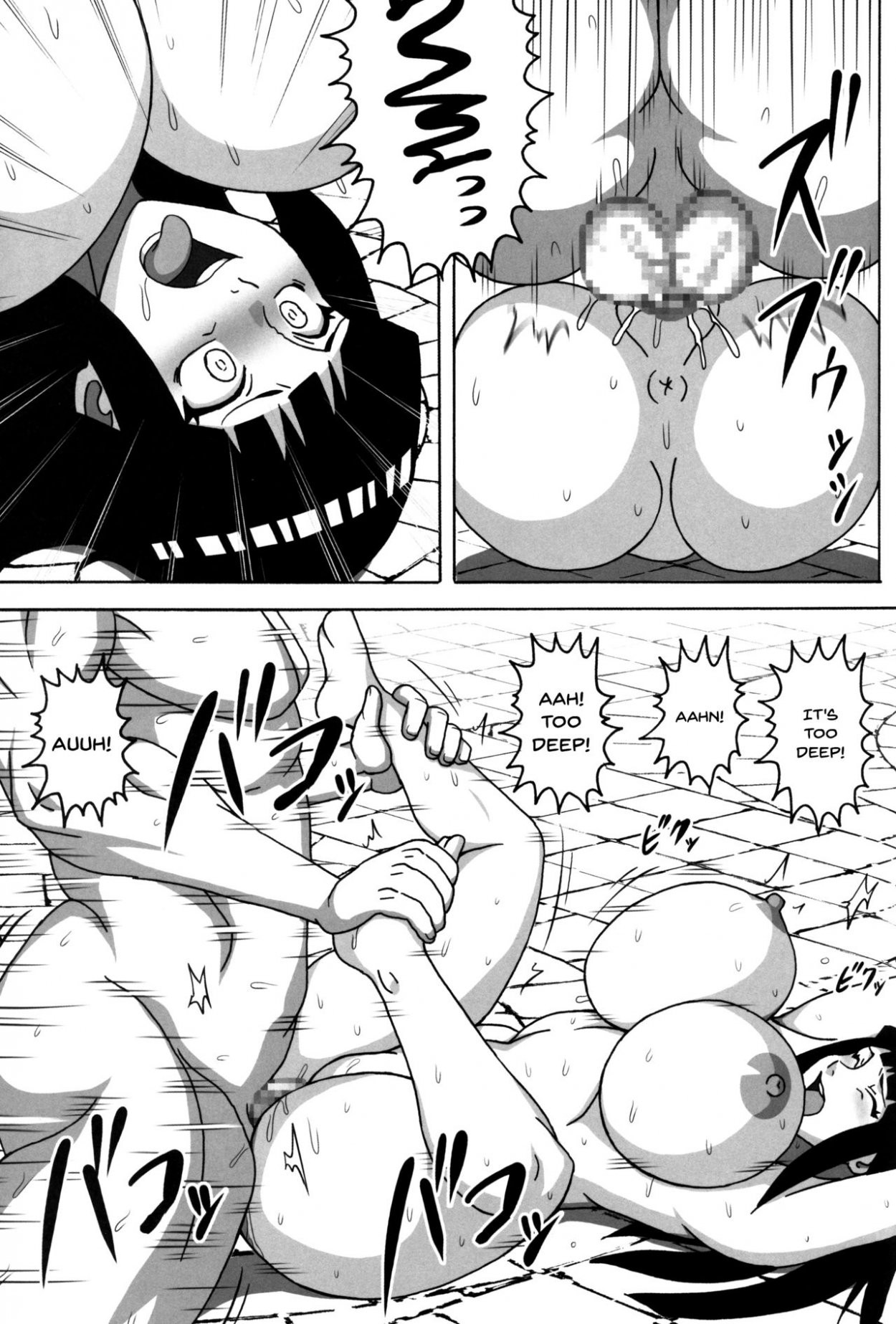 Lewd Demon Ninja Hinata porn comic picture 20