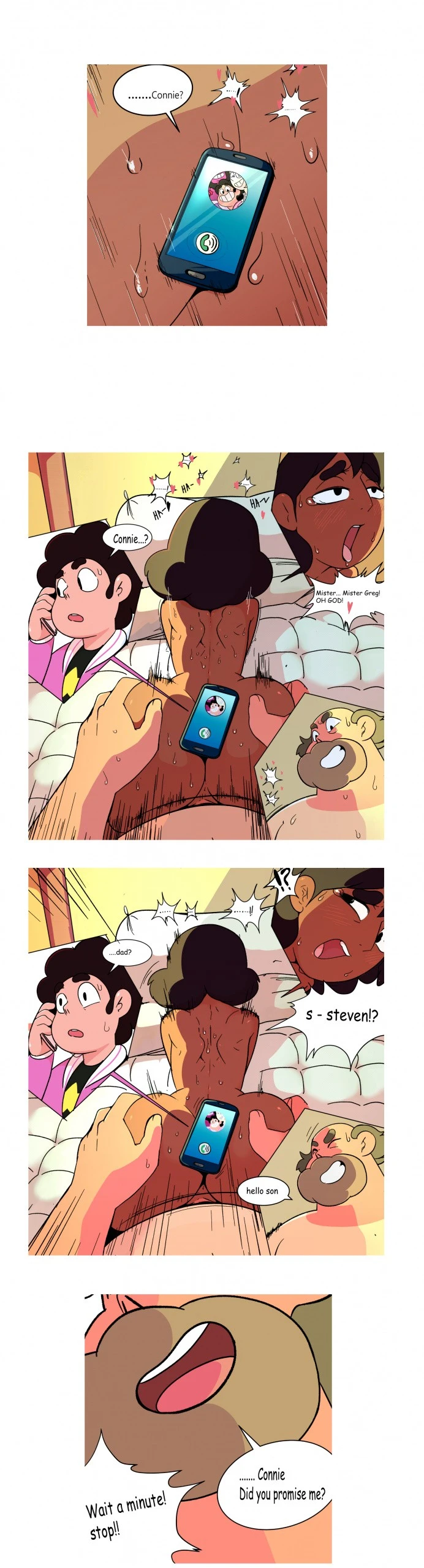 Lost Call porn comic picture 1