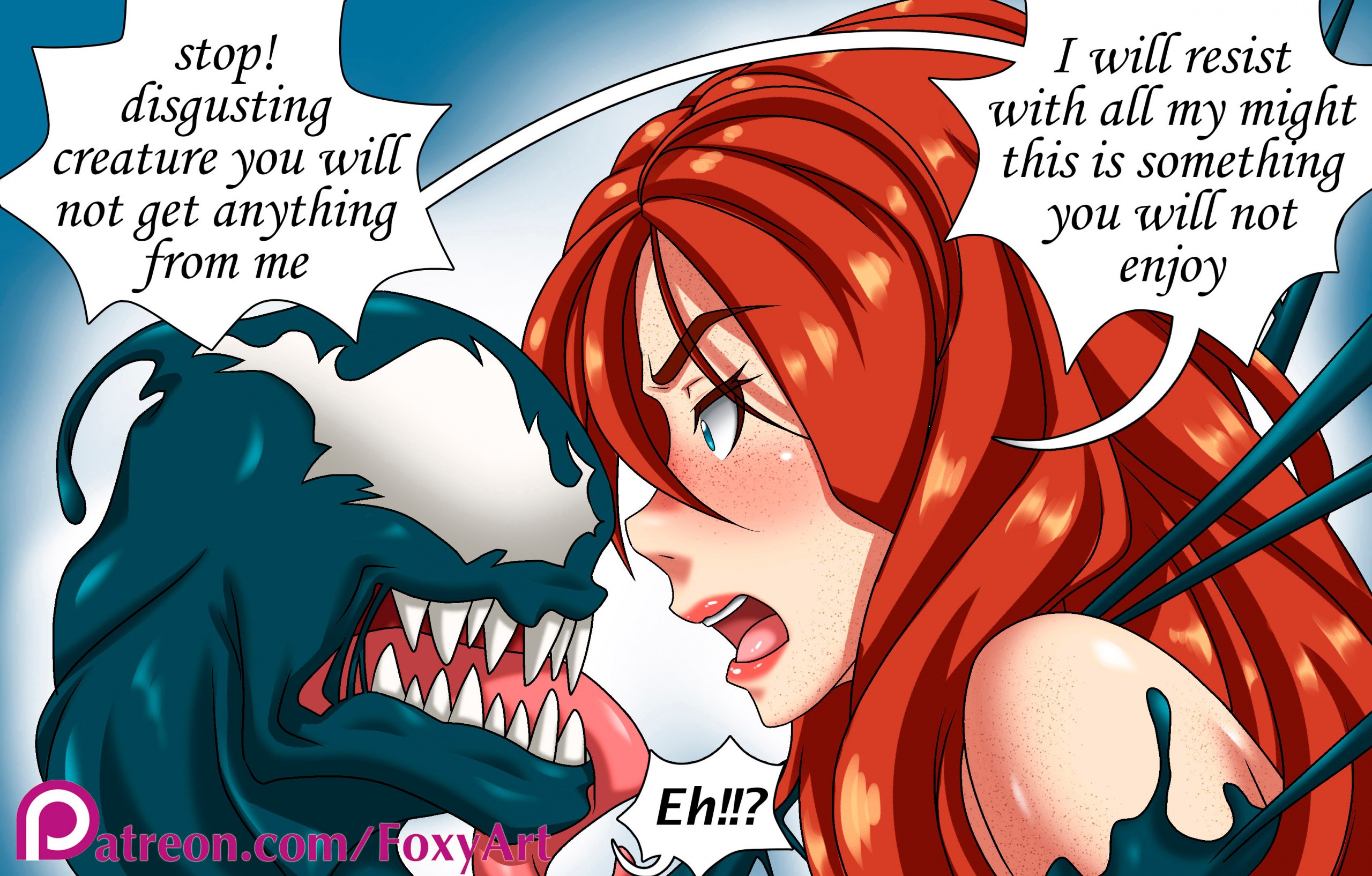 Mary - Venom porn comic picture 7