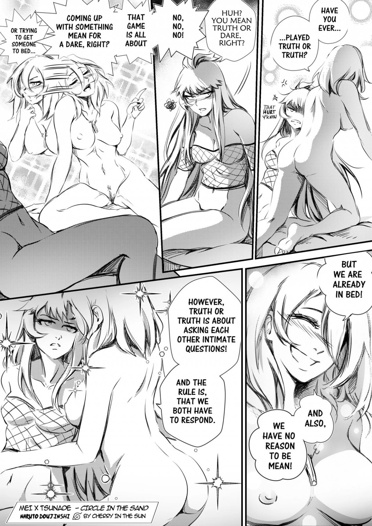 Mei x Tsunade - Circle in the Sand porn comic picture 102