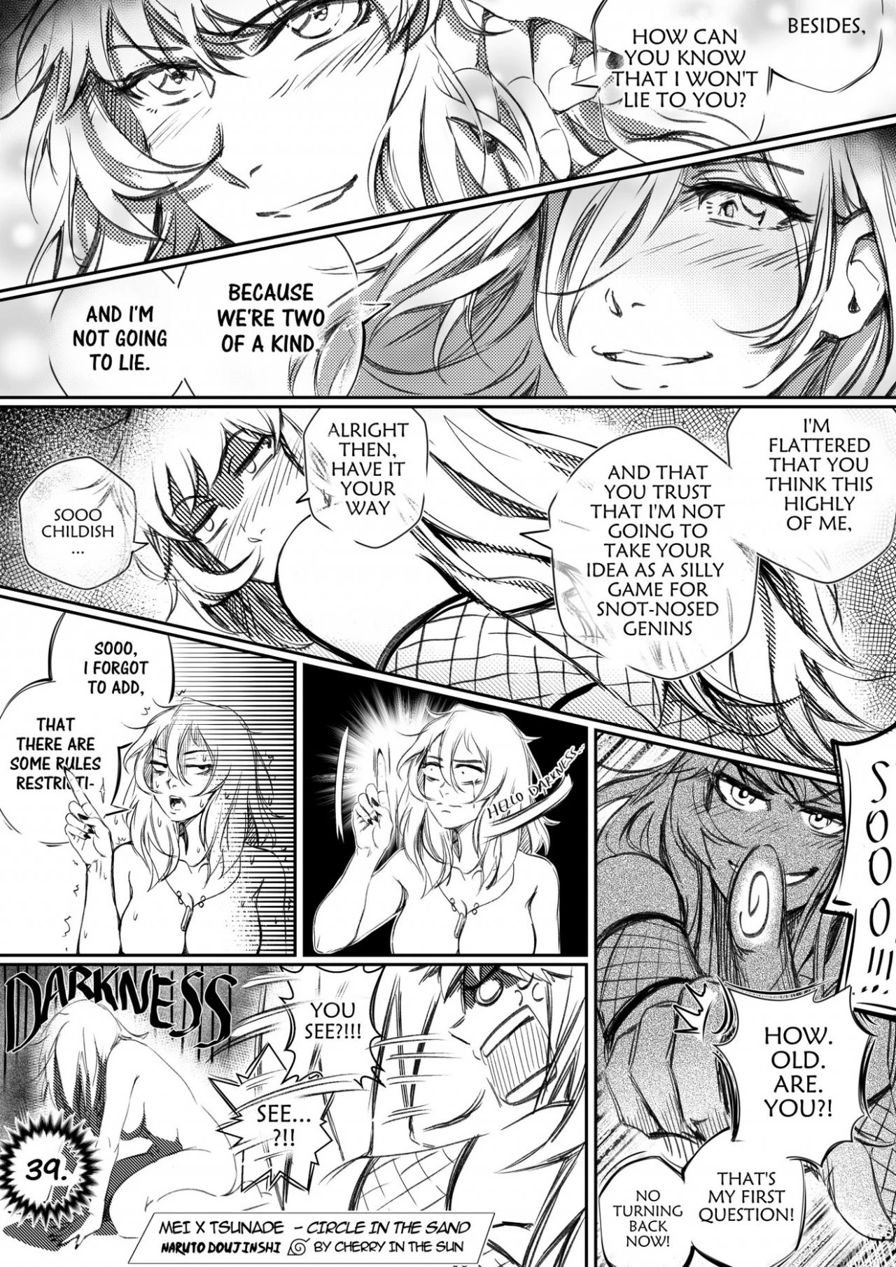 Mei x Tsunade - Circle in the Sand porn comic picture 104