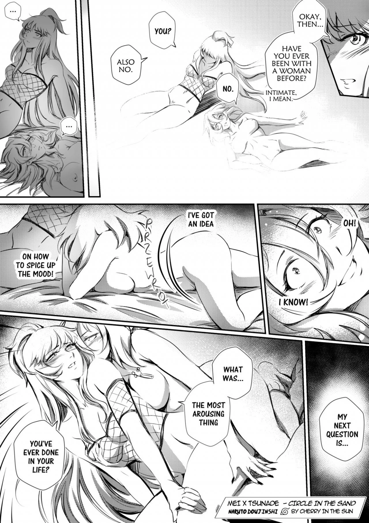 Mei x Tsunade - Circle in the Sand porn comic picture 106