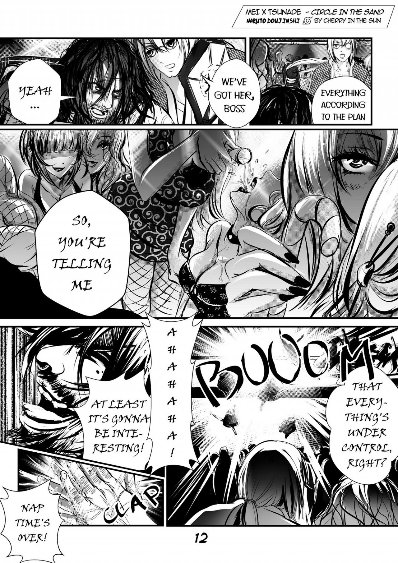 Mei x Tsunade - Circle in the Sand porn comic picture 13