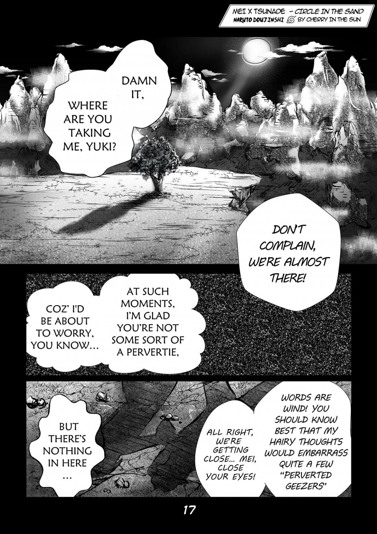 Mei x Tsunade - Circle in the Sand porn comic picture 18