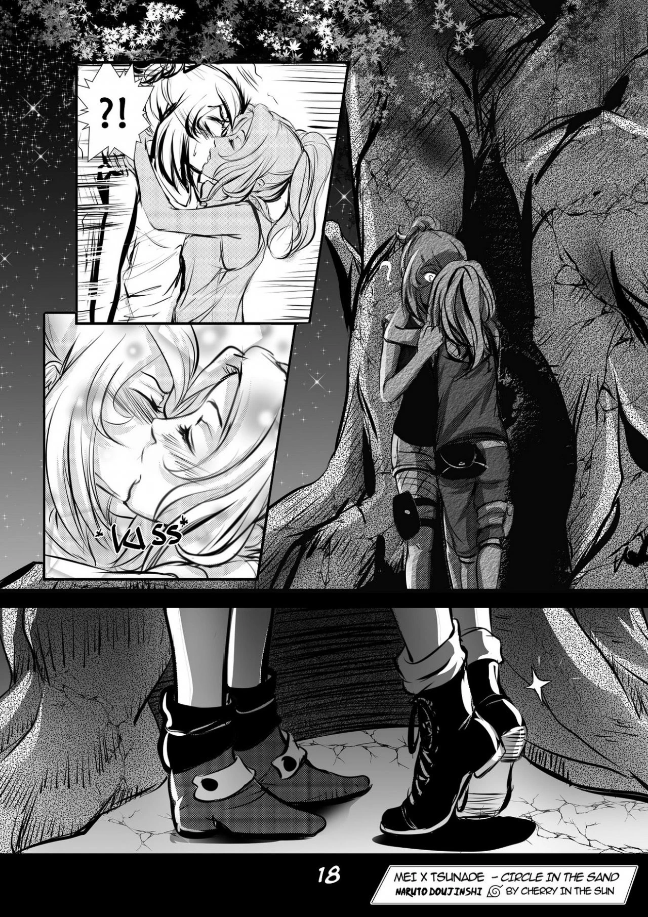 Mei x Tsunade - Circle in the Sand porn comic picture 19