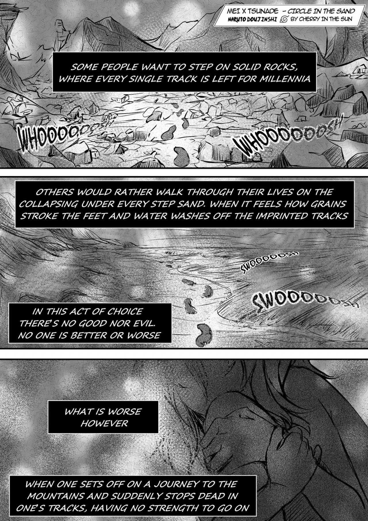 Mei x Tsunade - Circle in the Sand porn comic picture 2