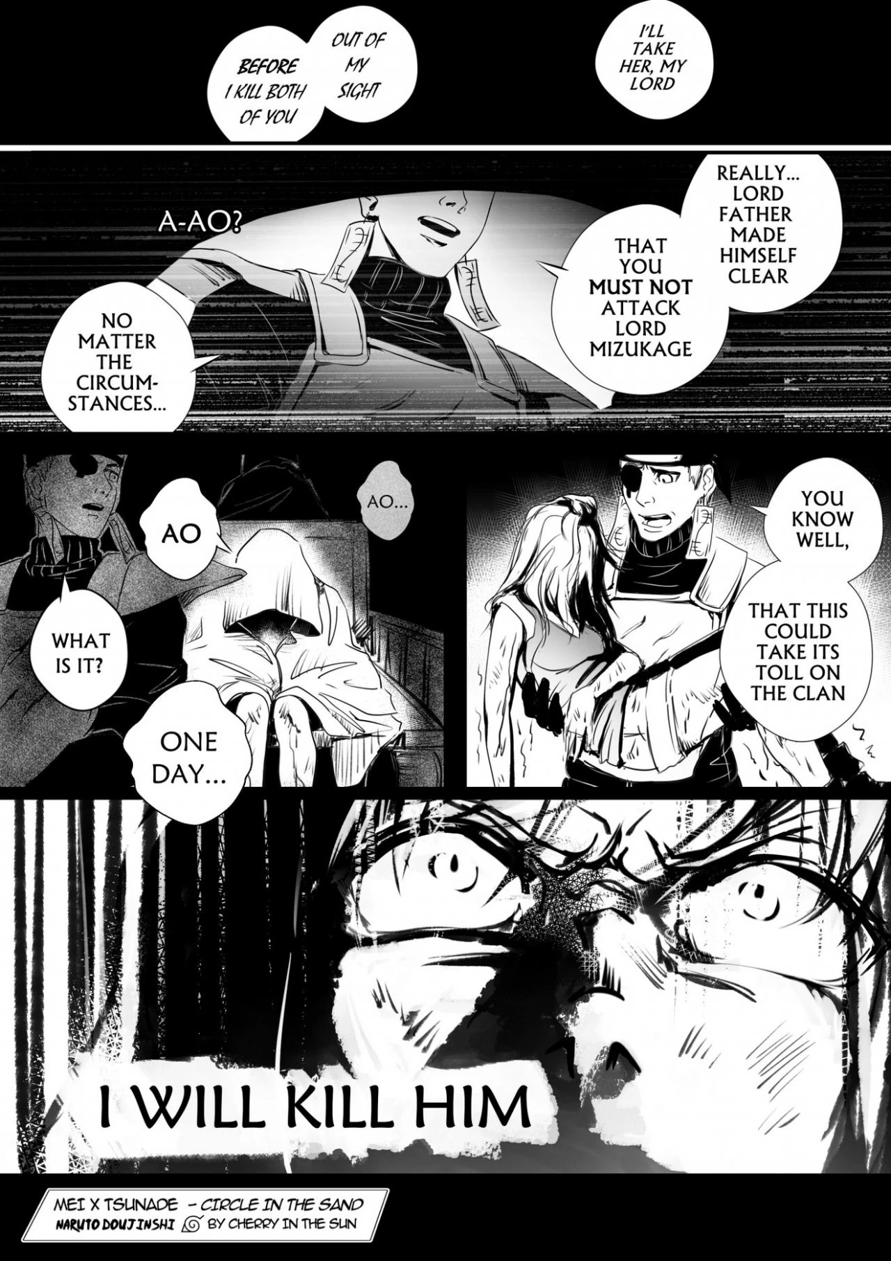 Mei x Tsunade - Circle in the Sand porn comic picture 40
