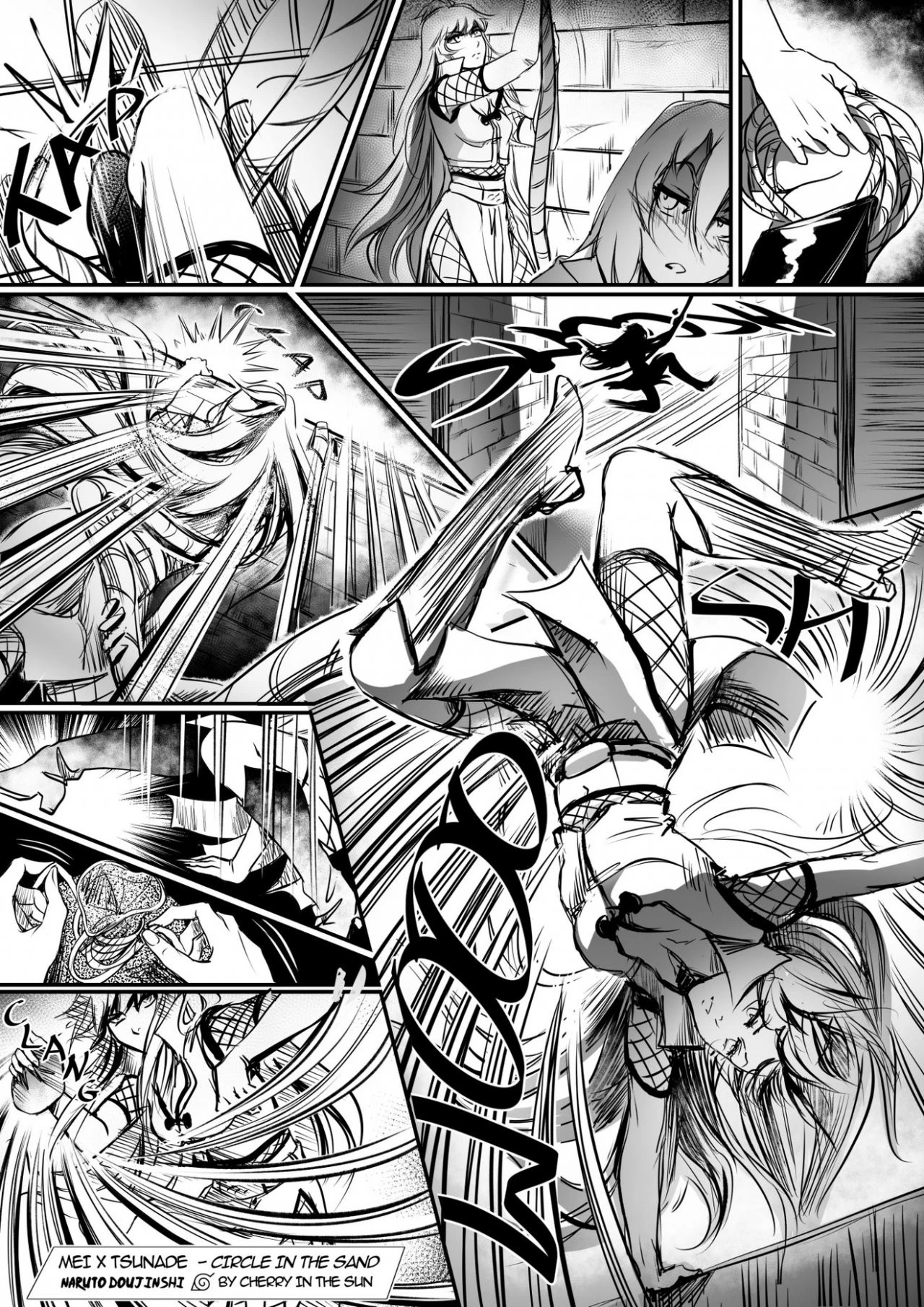 Mei x Tsunade - Circle in the Sand porn comic picture 45