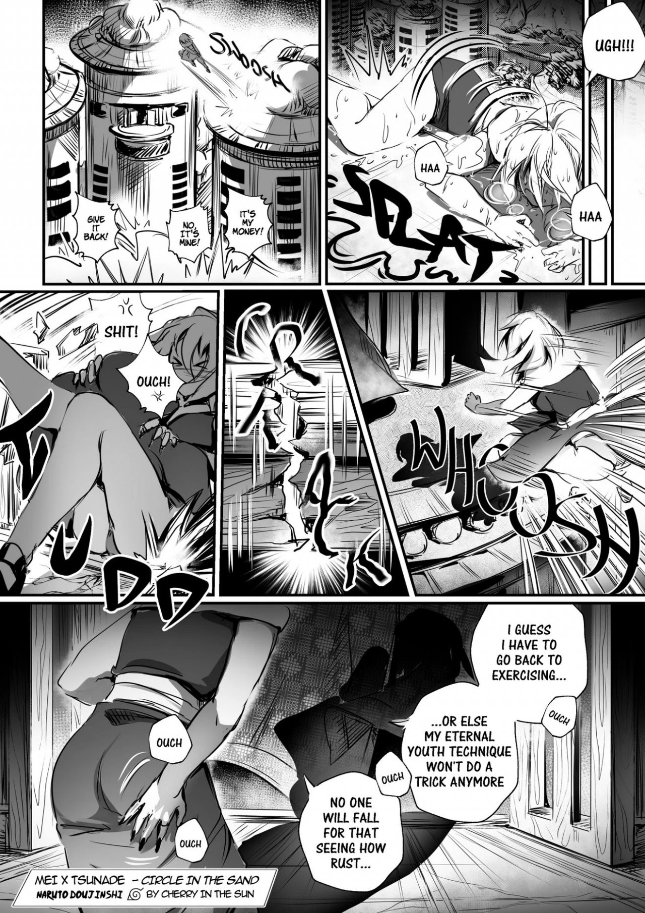 Mei x Tsunade - Circle in the Sand porn comic picture 47