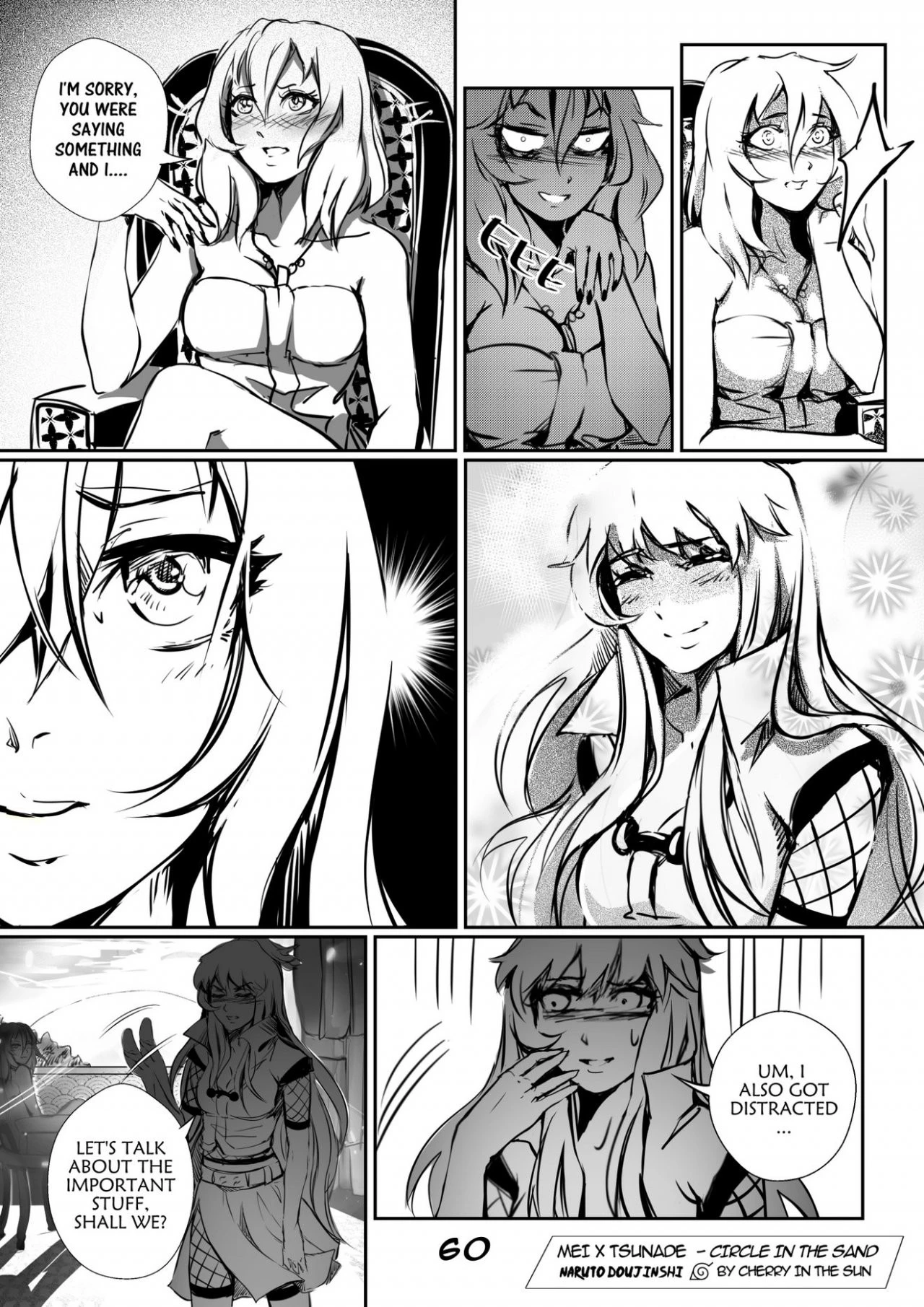 Mei x Tsunade - Circle in the Sand porn comic picture 61