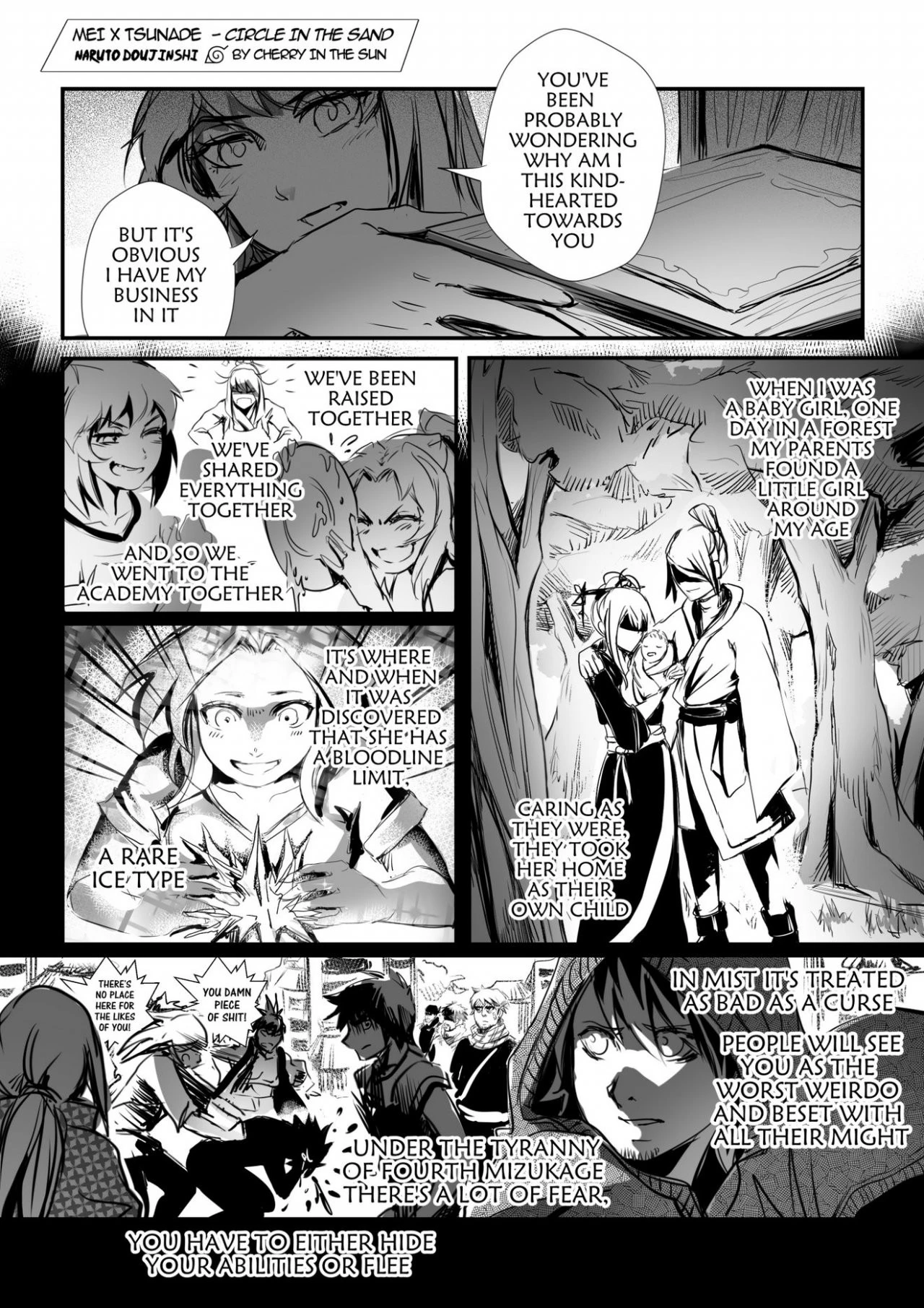 Mei x Tsunade - Circle in the Sand porn comic picture 62