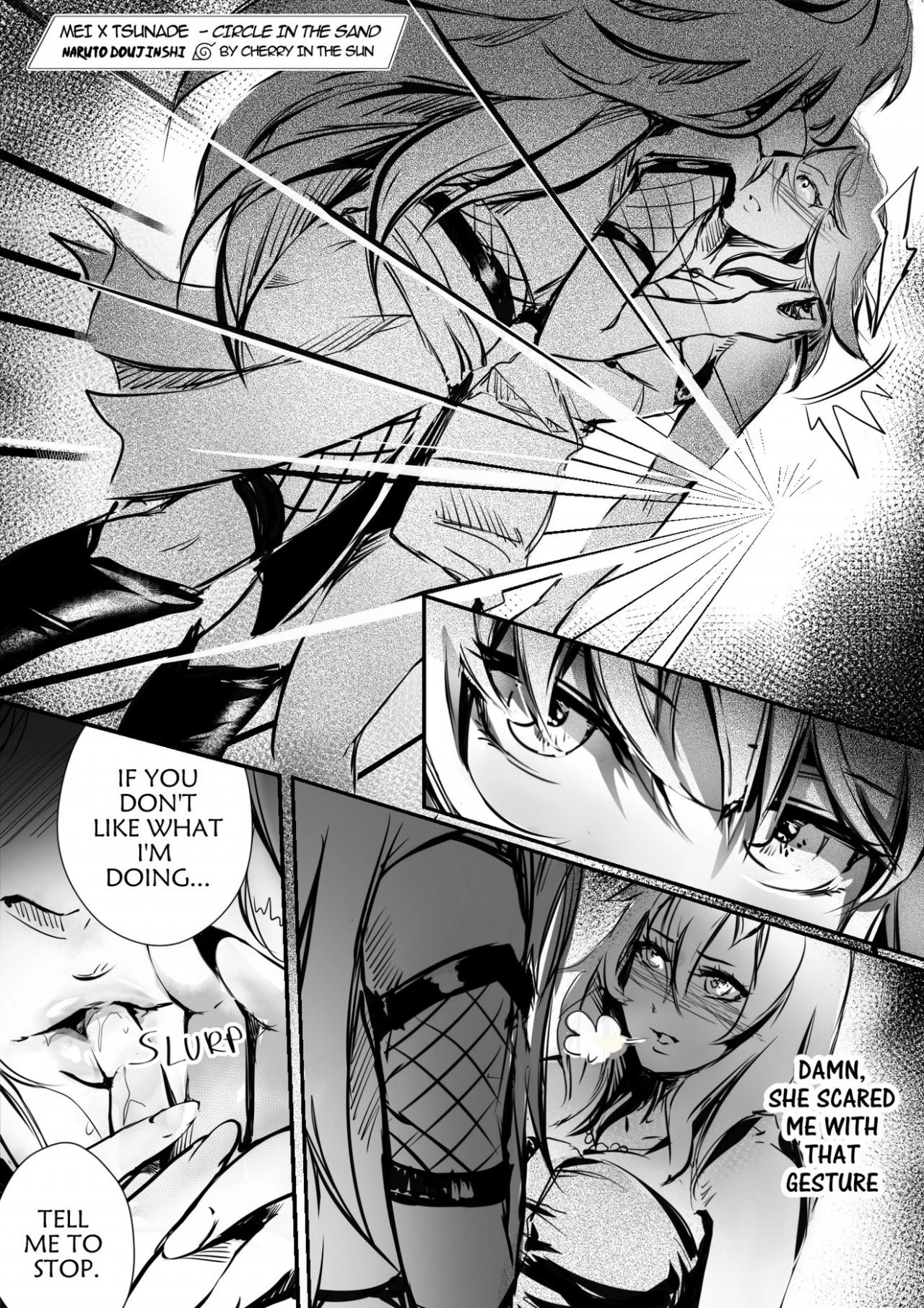 Mei x Tsunade - Circle in the Sand porn comic picture 71