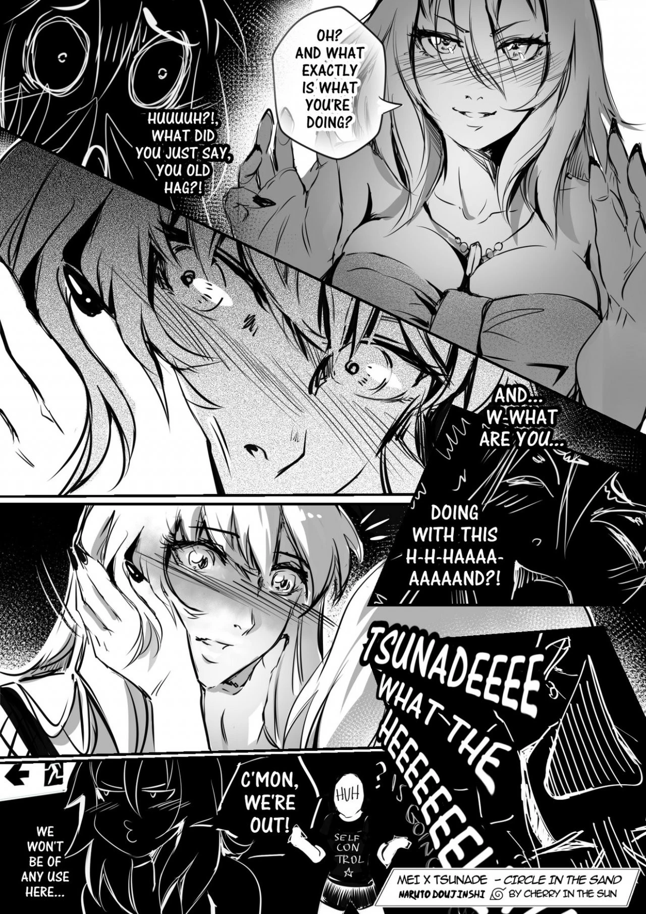 Mei x Tsunade - Circle in the Sand porn comic picture 72