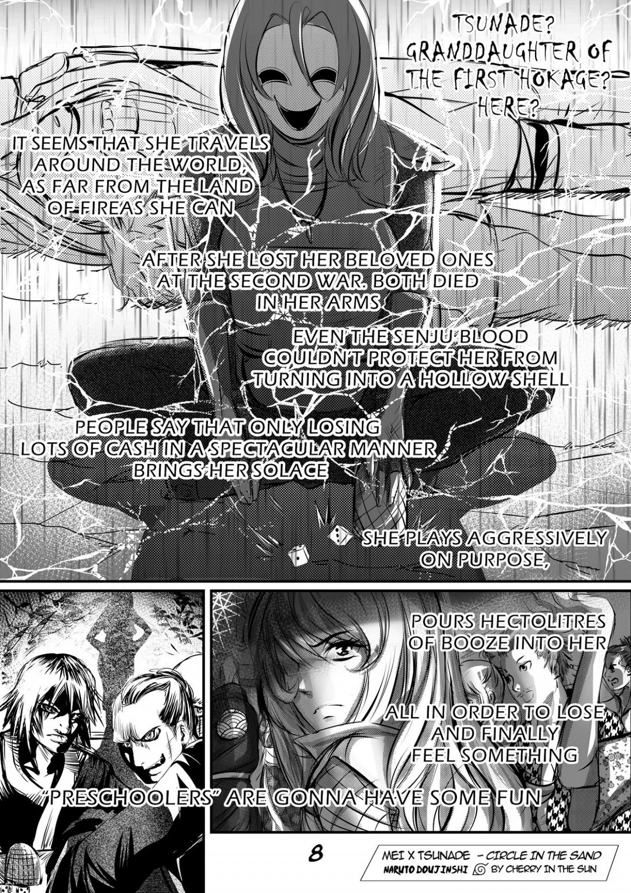 Mei x Tsunade - Circle in the Sand porn comic picture 9