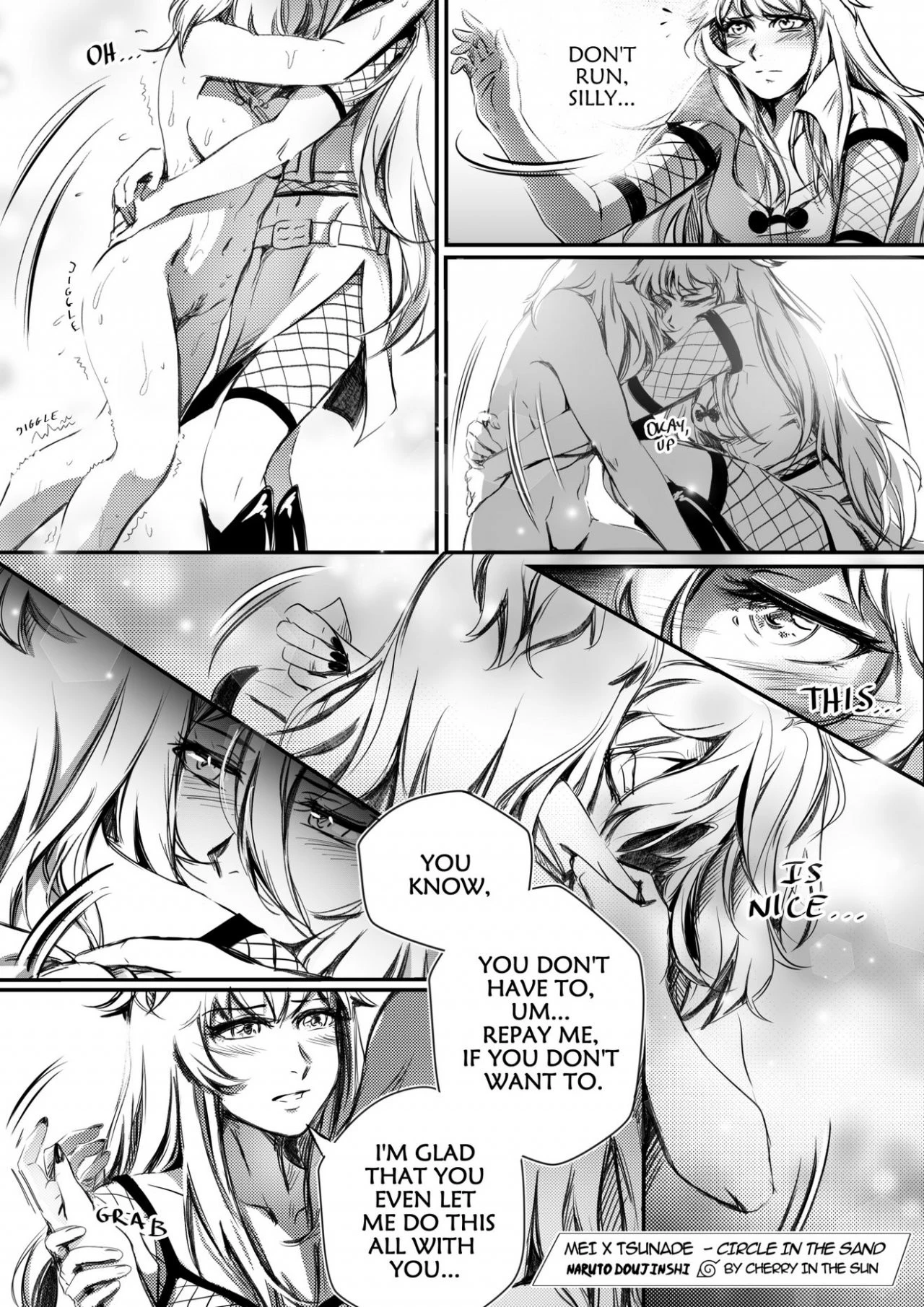 Mei x Tsunade - Circle in the Sand porn comic picture 92