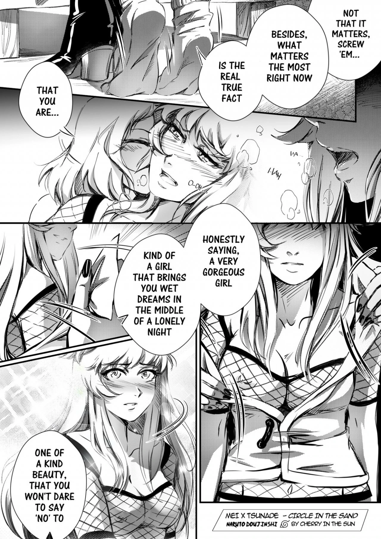 Mei x Tsunade - Circle in the Sand porn comic picture 94