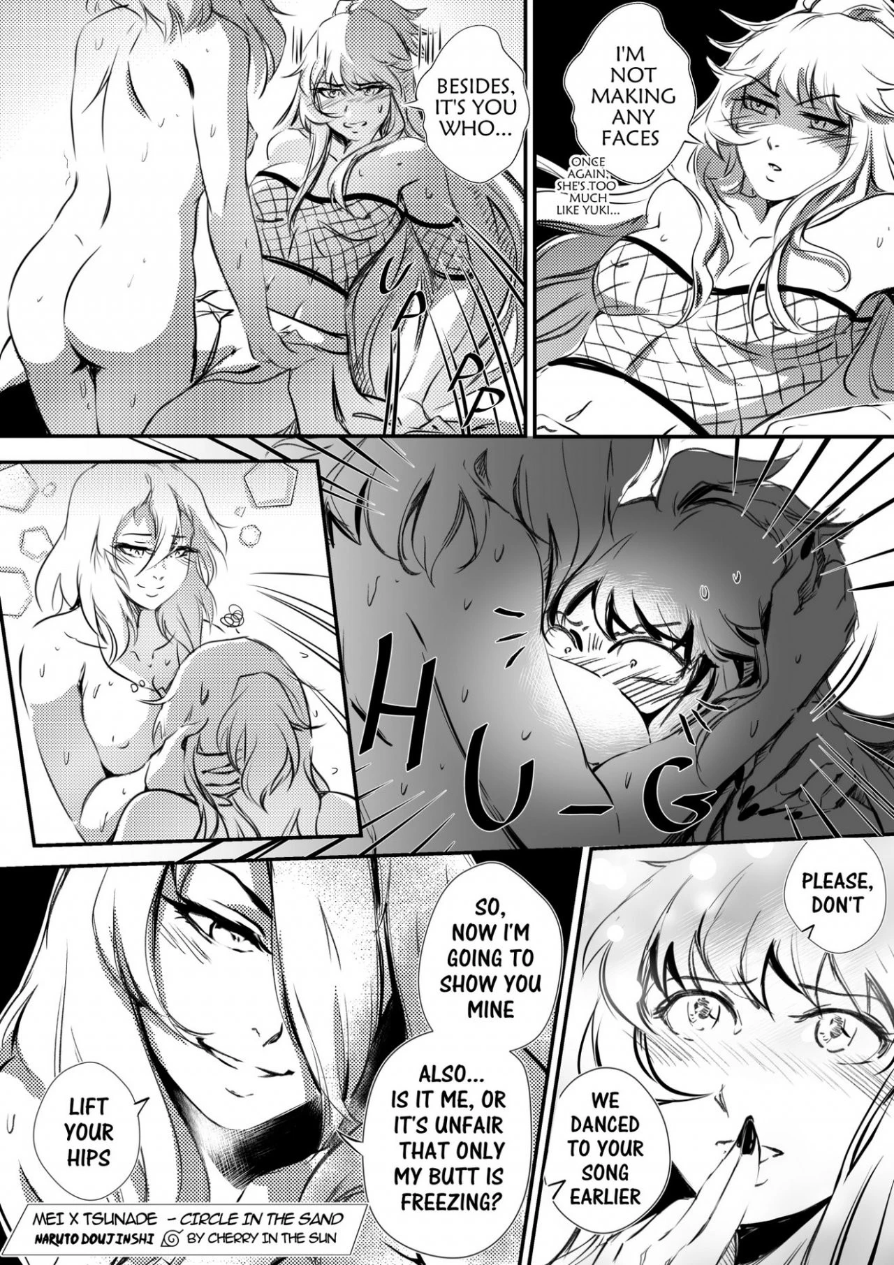 Mei x Tsunade - Circle in the Sand porn comic picture 97