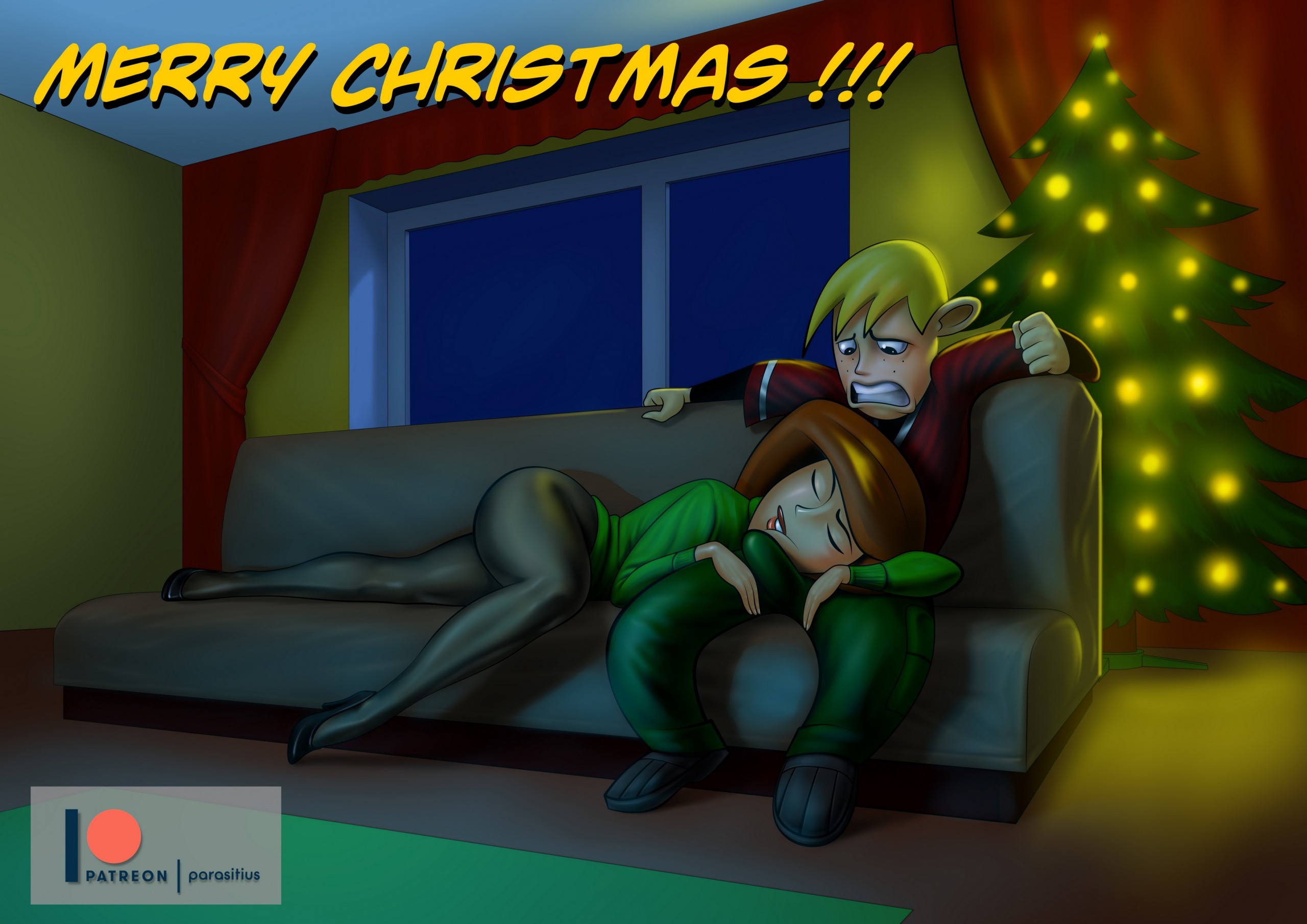 Merry Christmas to Ron porn comic picture 1
