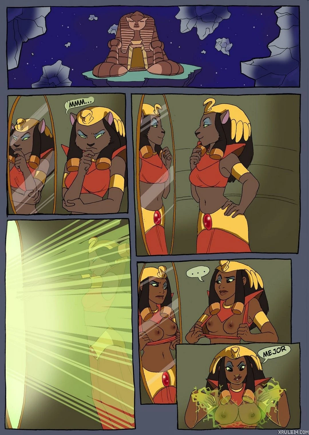 Mirage porn comic picture 2