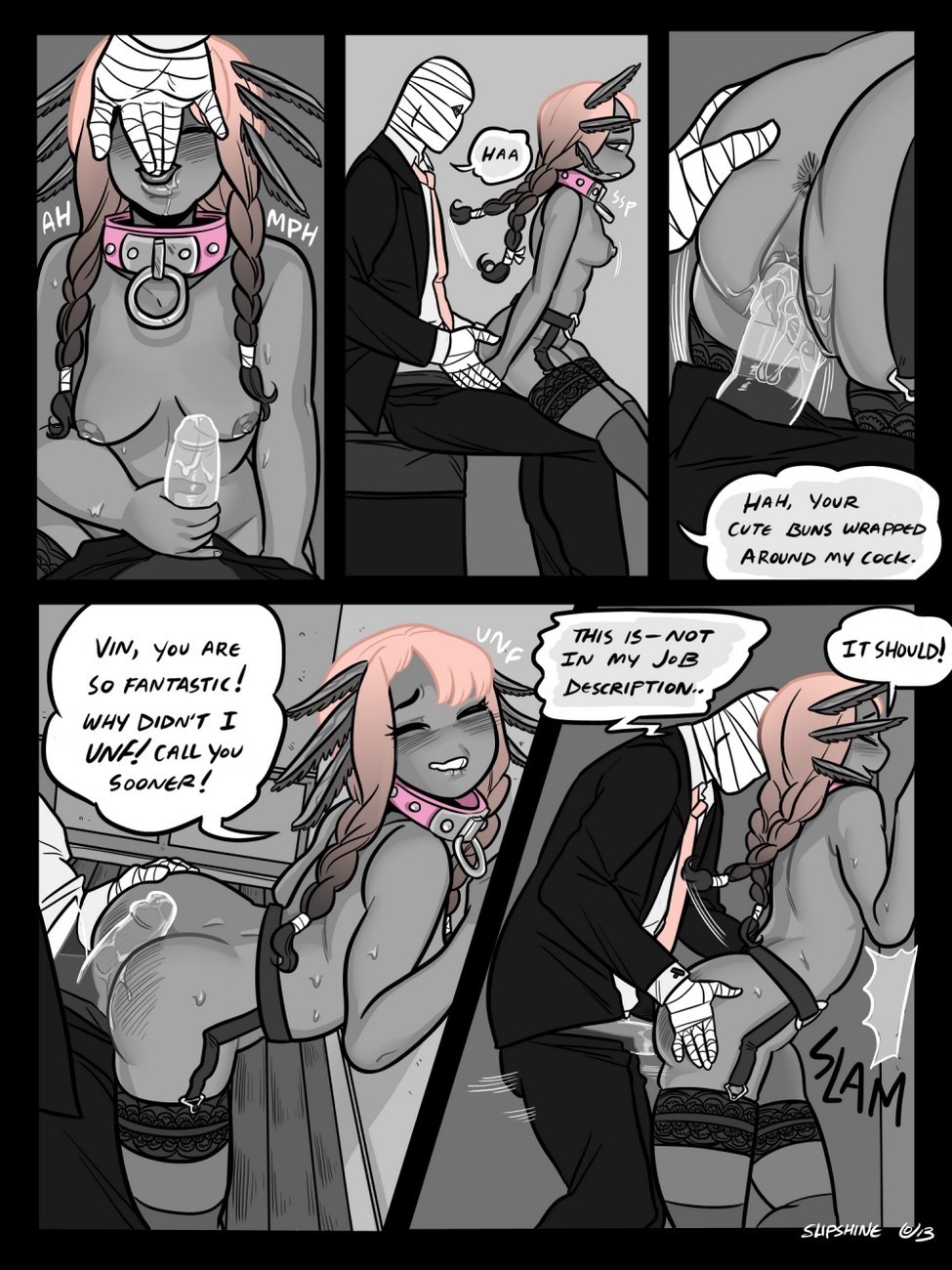 Mr. Invisible and The Axolotl porn comic picture 9