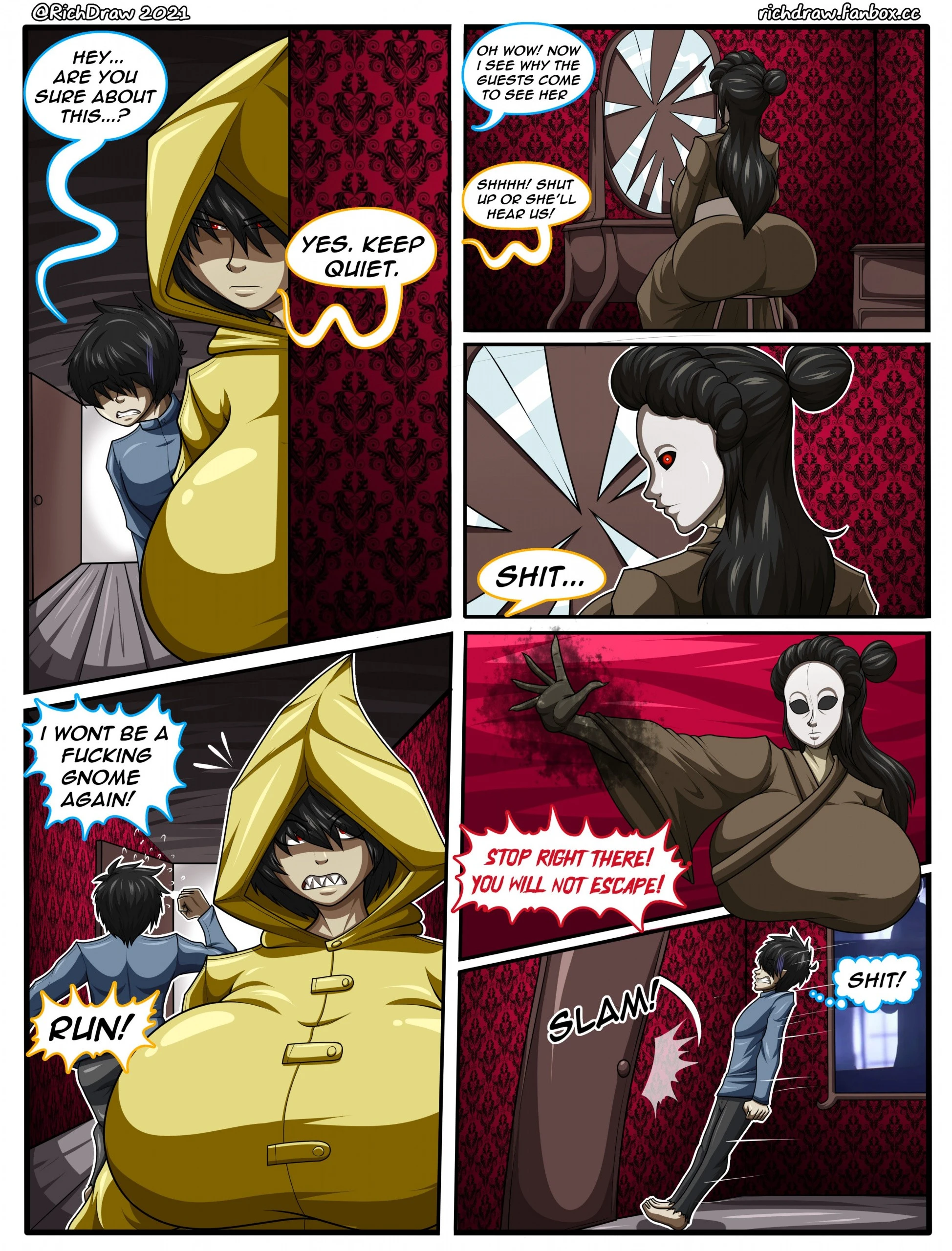 My Lewd Little Nightmares porn comic picture 13