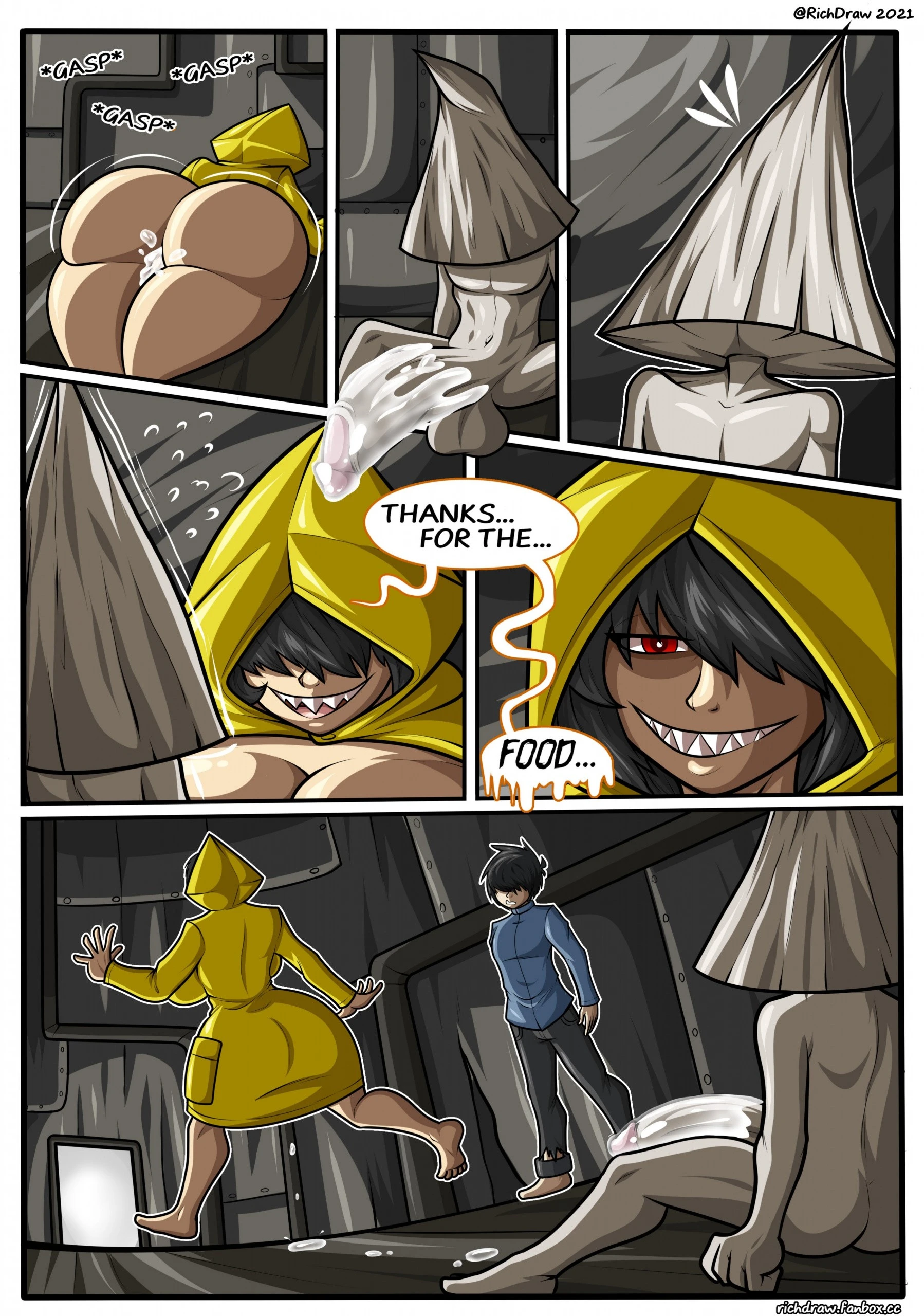 My Lewd Little Nightmares porn comic picture 5