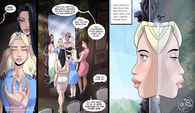 Nancy Templeton - Through the Looking Glass porn comic picture 12