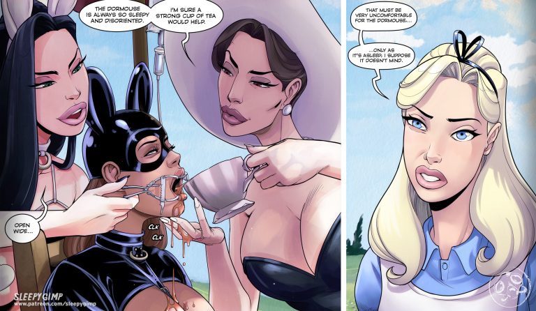 Nancy Templeton - Through the Looking Glass porn comic picture 14