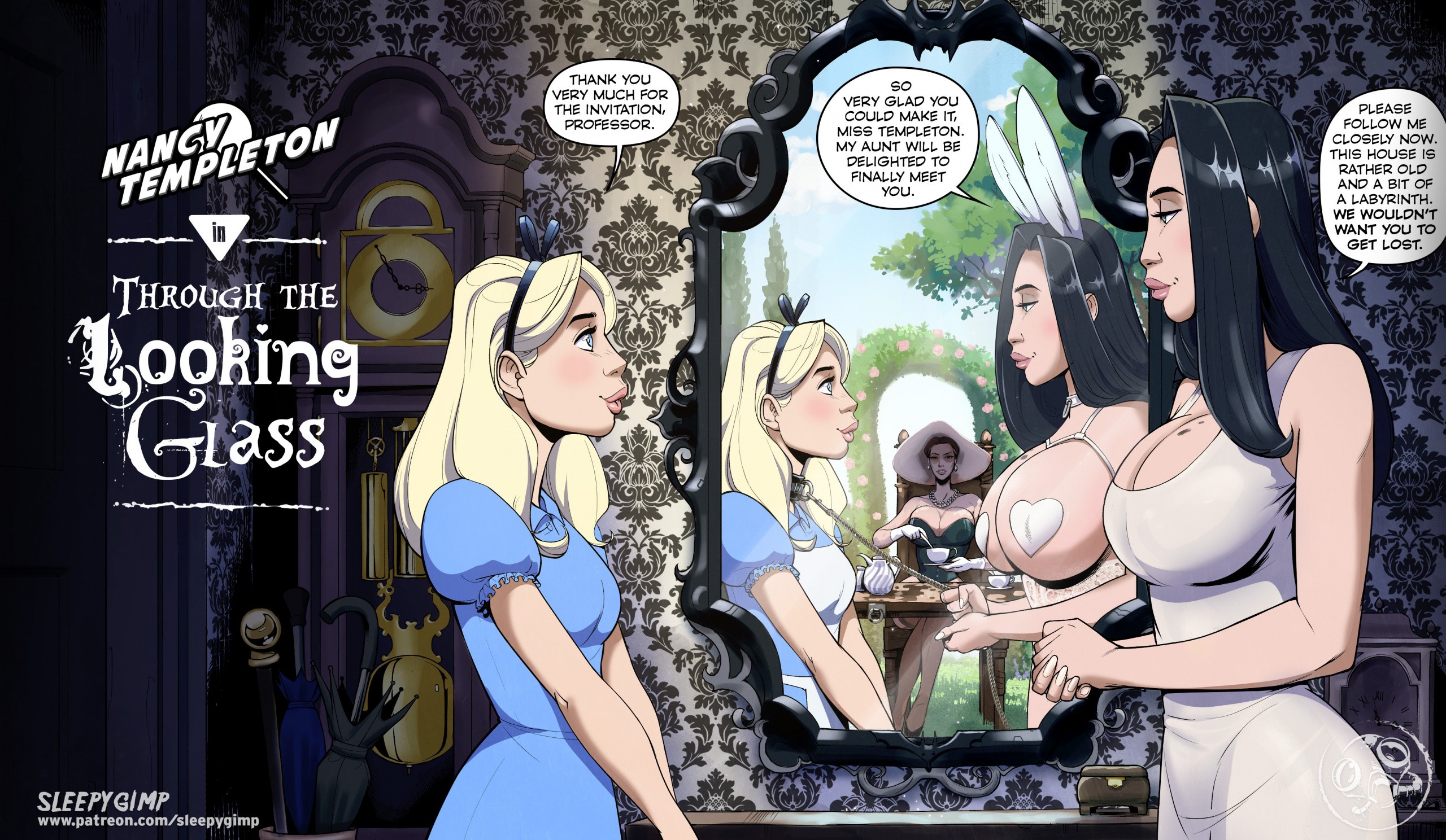 Nancy Templeton - Through the Looking Glass porn comic picture 4