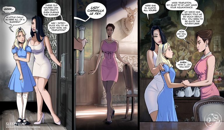 Nancy Templeton - Through the Looking Glass porn comic picture 5
