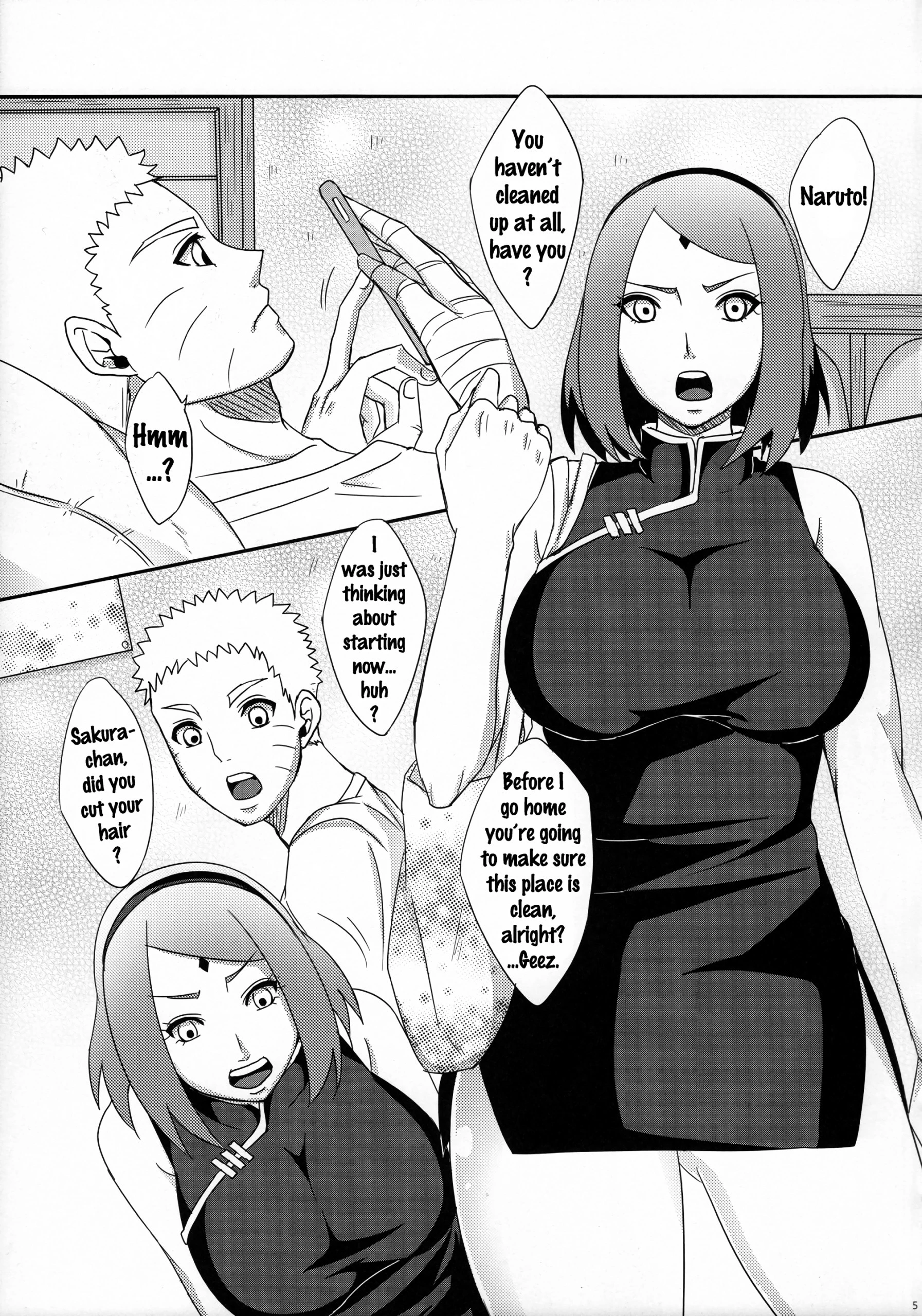NaruSaku Gaiden 2 porn comic picture 2