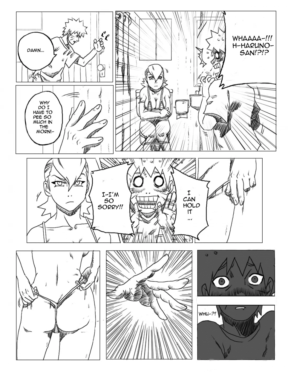 NaruSaku Love Buster porn comic picture 2
