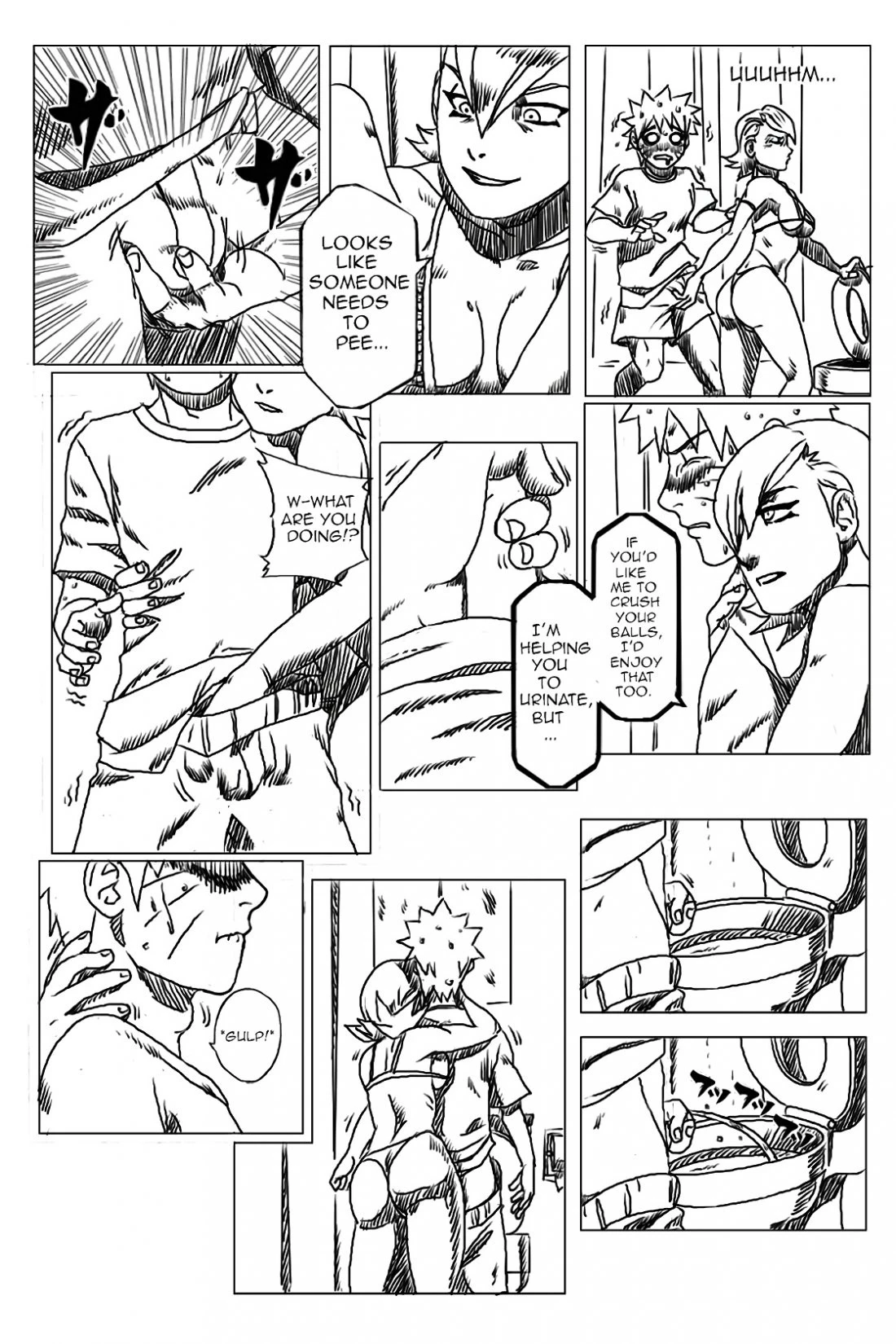 NaruSaku Love Buster porn comic picture 3