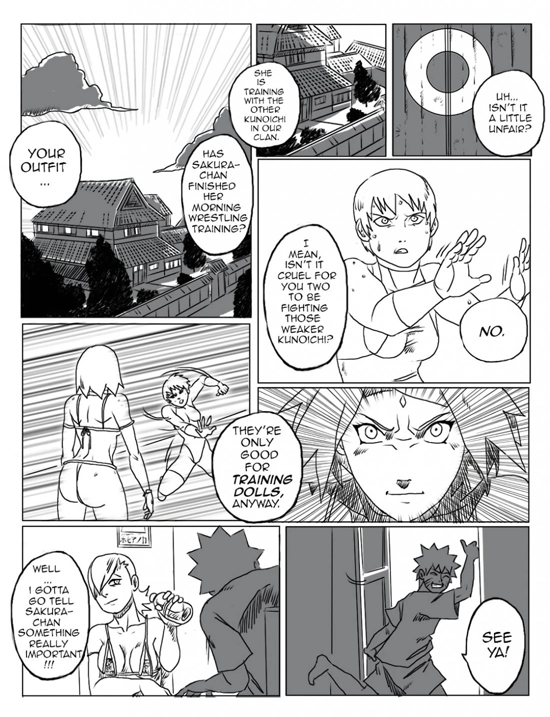 NaruSaku Love Buster porn comic picture 5