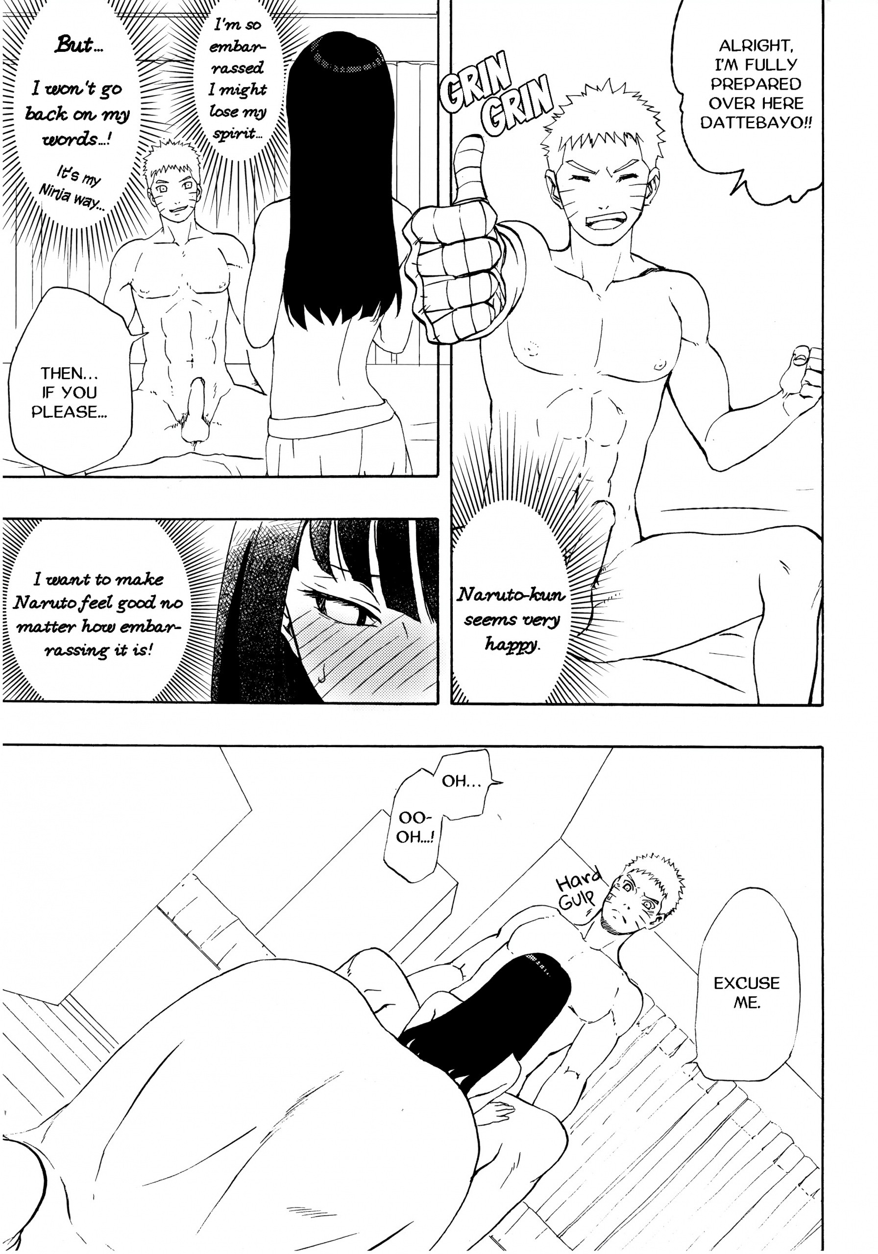 Naruto-kun Paizuri tte Naani porn comic picture 12