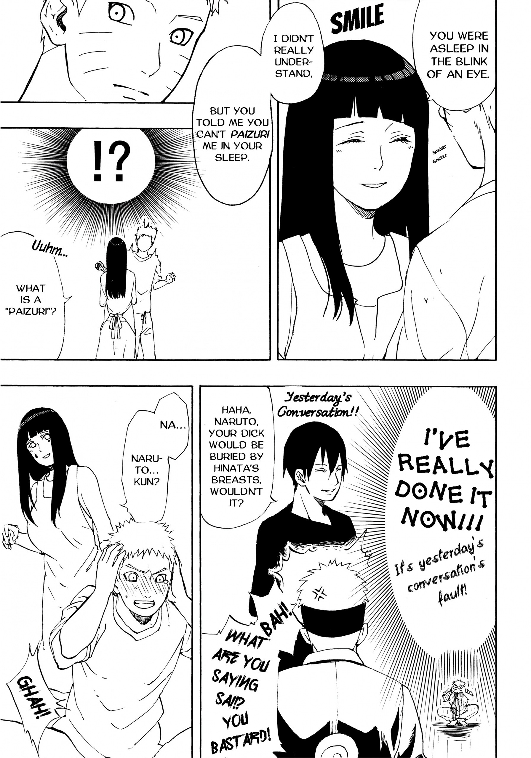 Naruto-kun Paizuri tte Naani porn comic picture 6