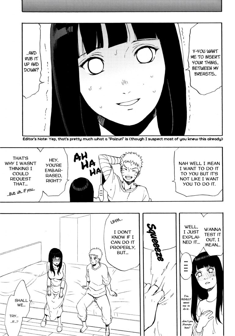 Naruto-kun Paizuri tte Naani porn comic picture 8