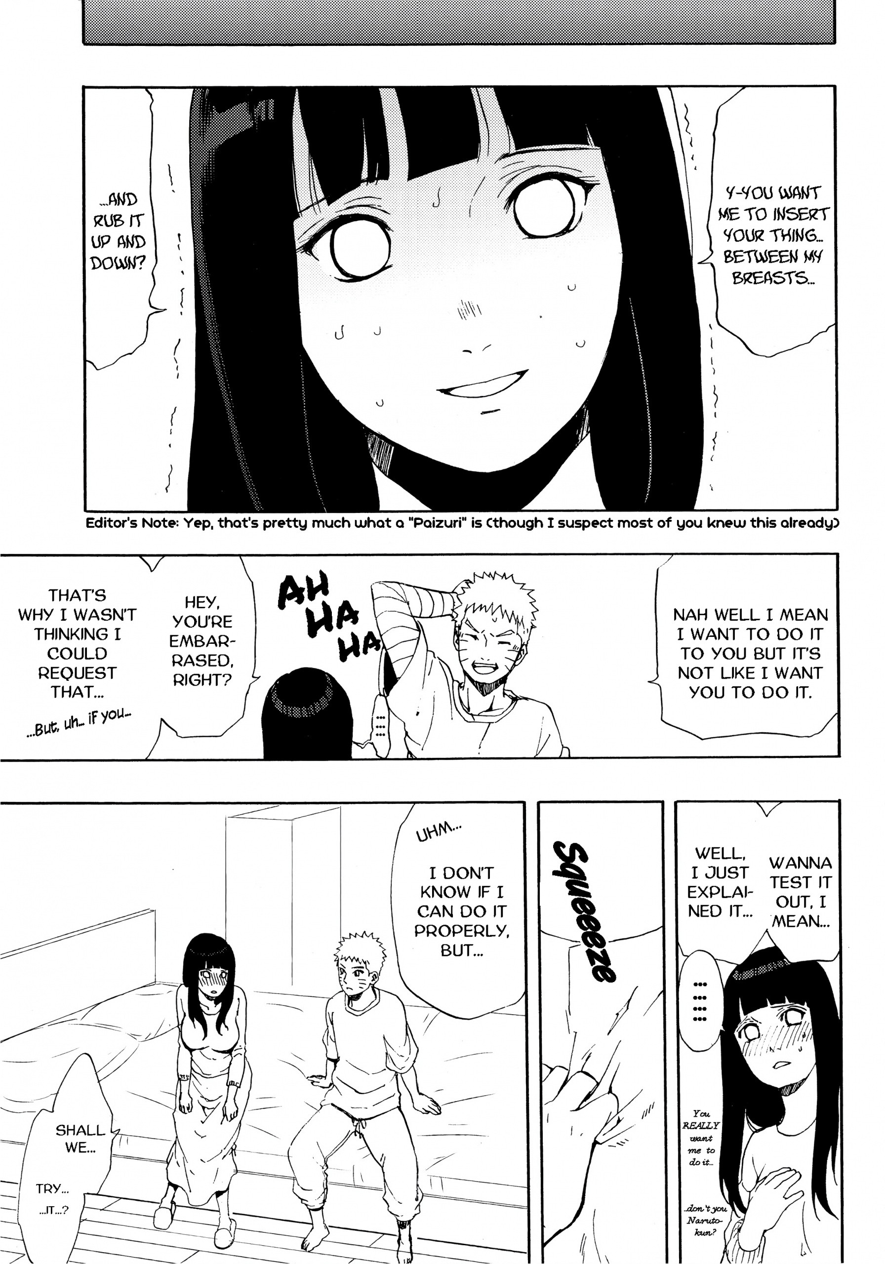 Naruto-kun Paizuri tte Naani porn comic picture 8