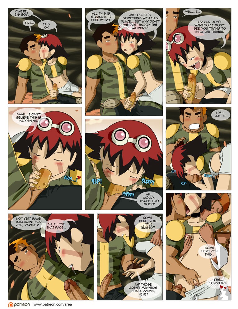 Oban Star Racers porn comic picture 5