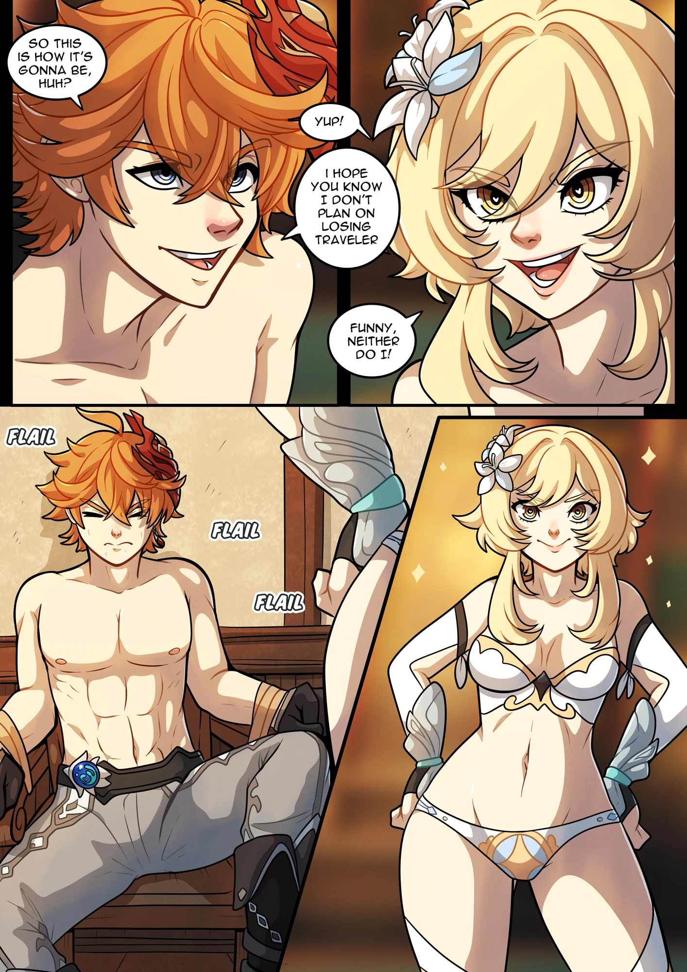Of Schemes and Mora porn comic picture 2
