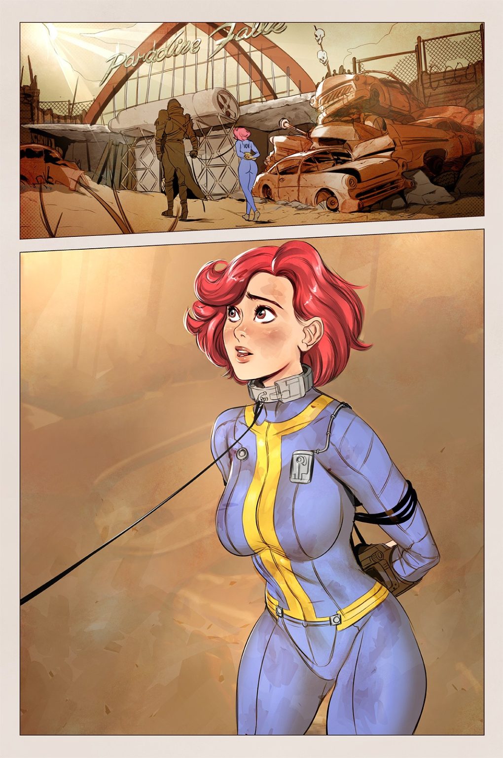 Paradise Falls porn comic picture 1