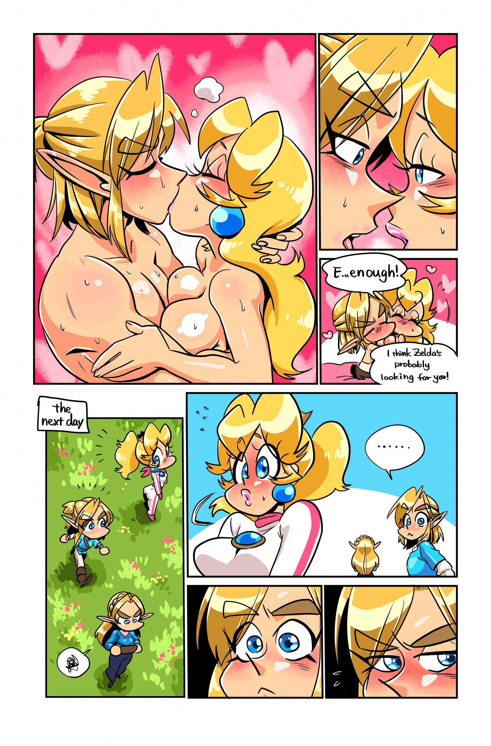 Peach perfect porn comic picture 21