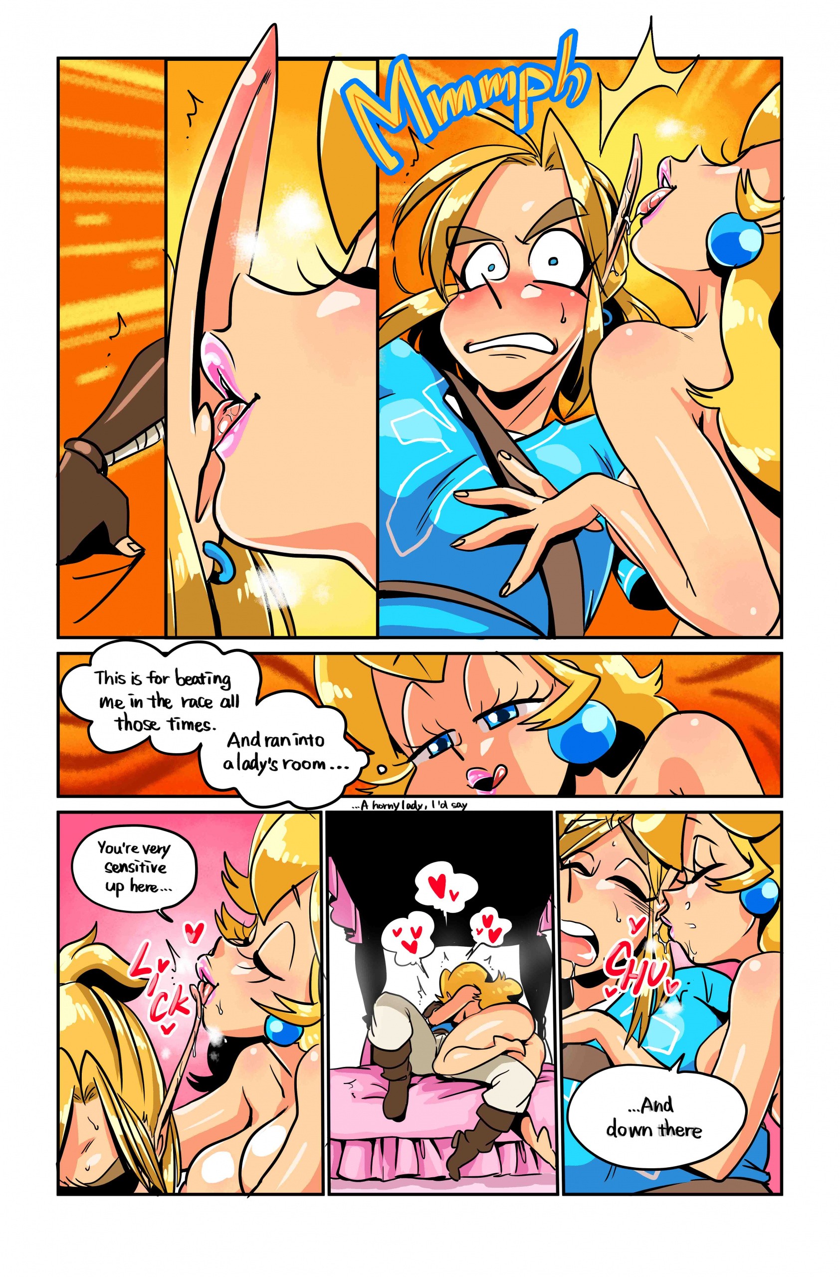 Peach perfect porn comic picture 8