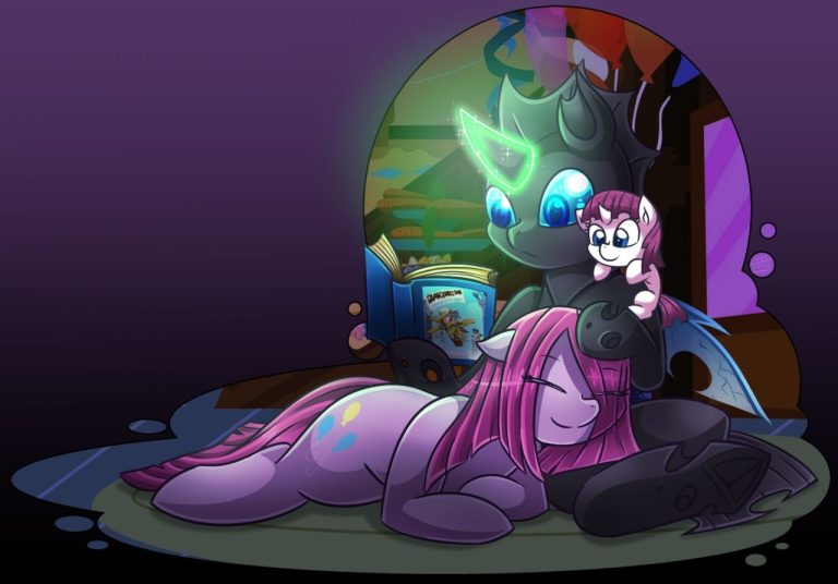 Pinkamena X Changeling porn comic picture 30