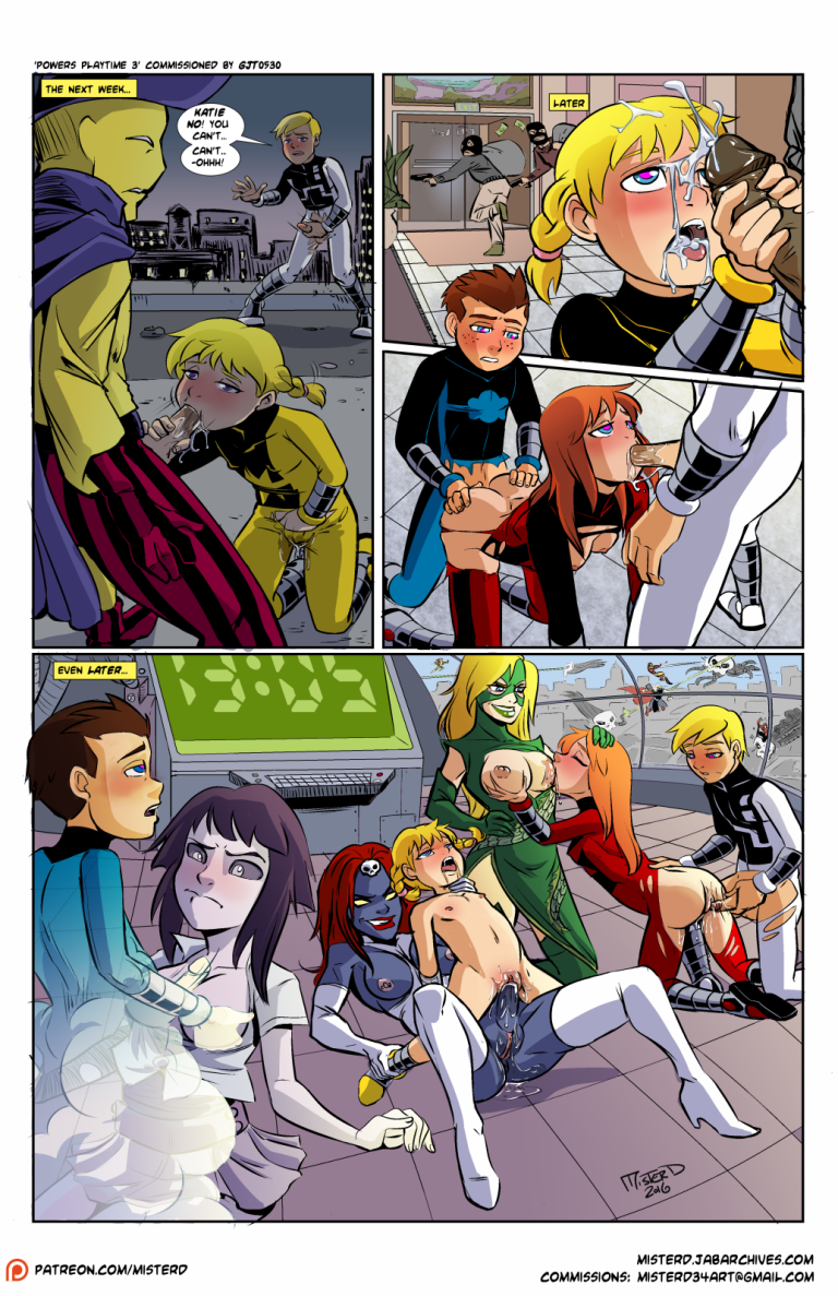 Powers Playtime porn comic picture 3