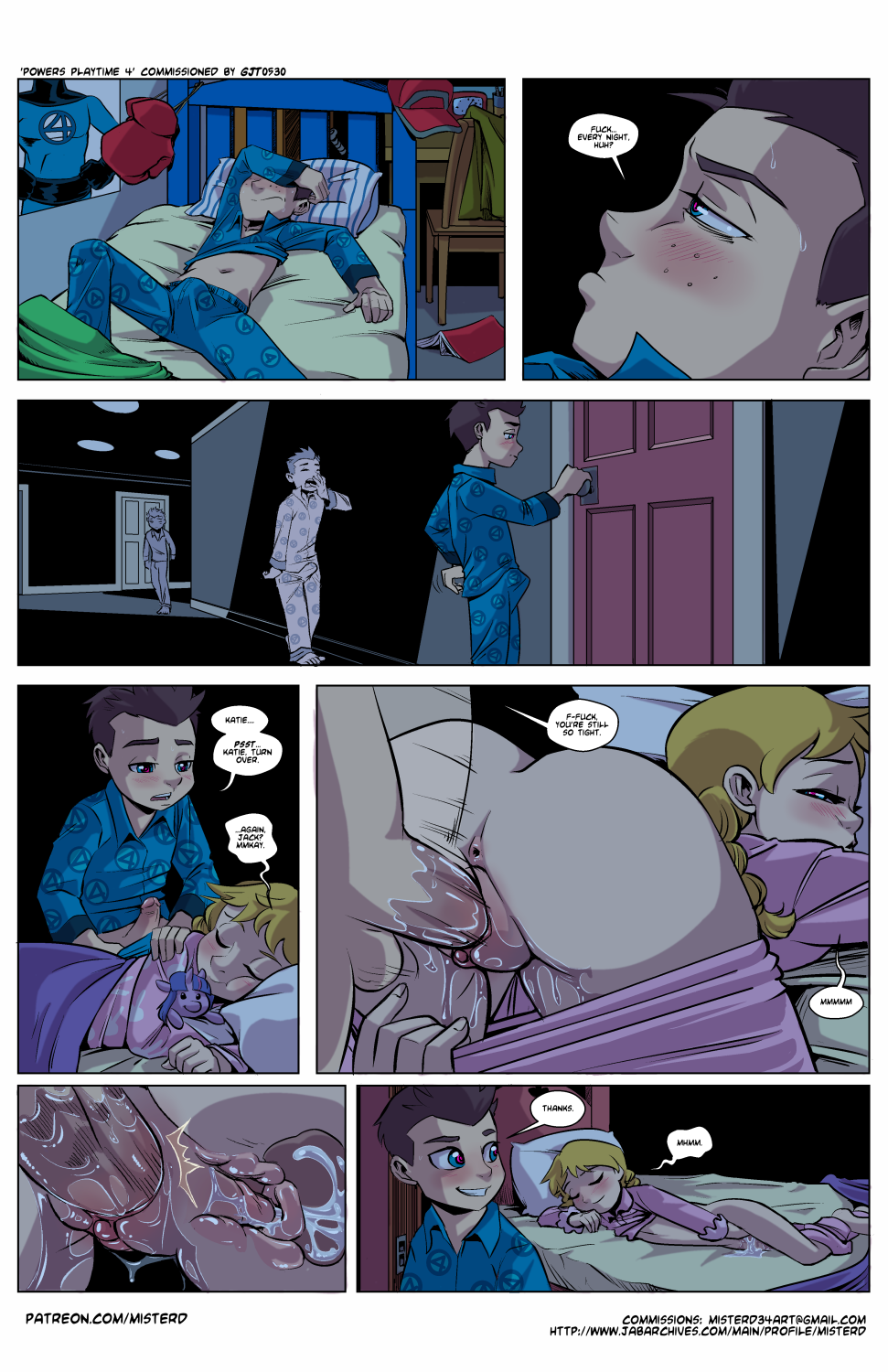 Powers Playtime porn comic picture 4