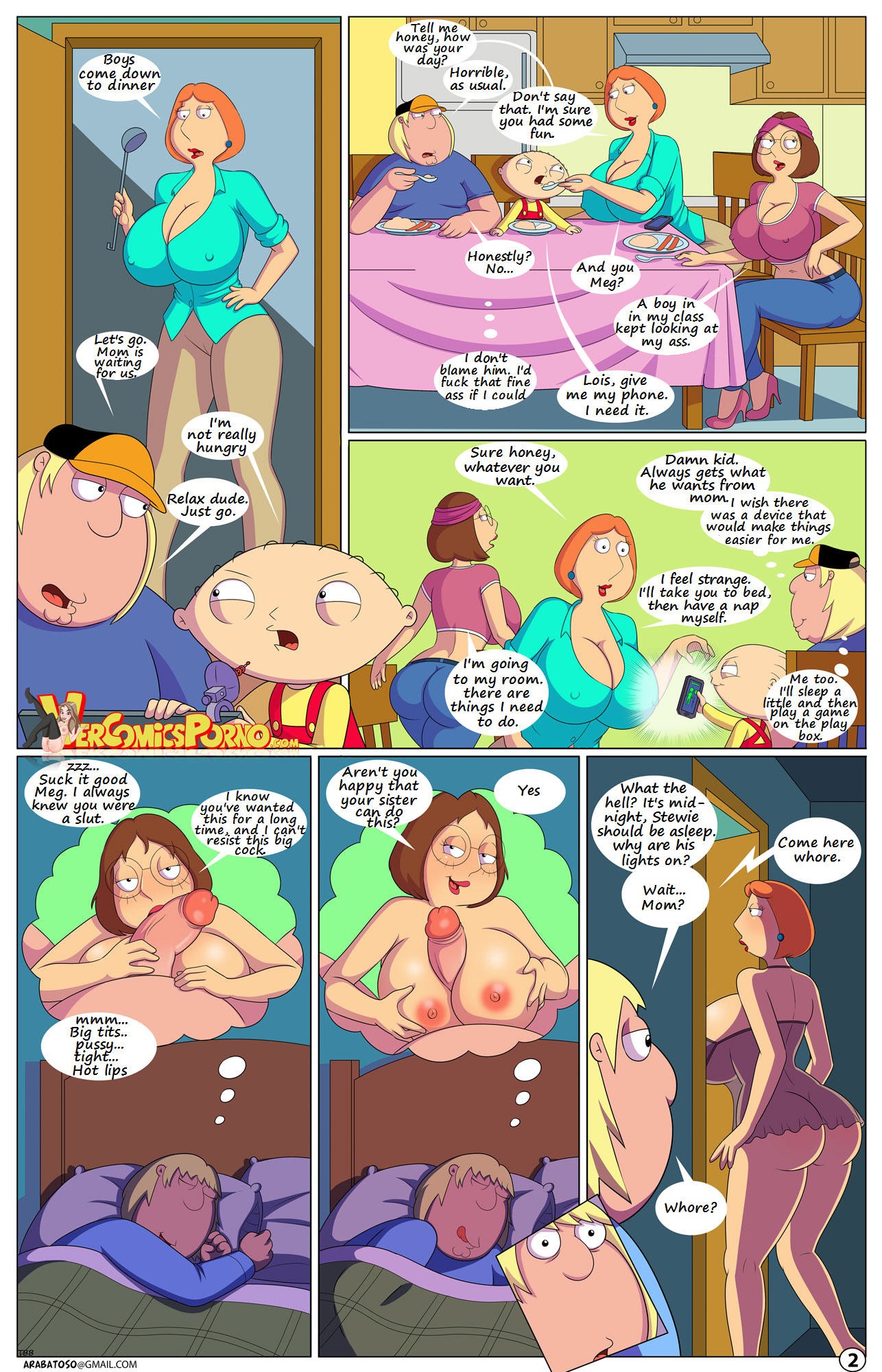 Quahog Diaries porn comic picture 3